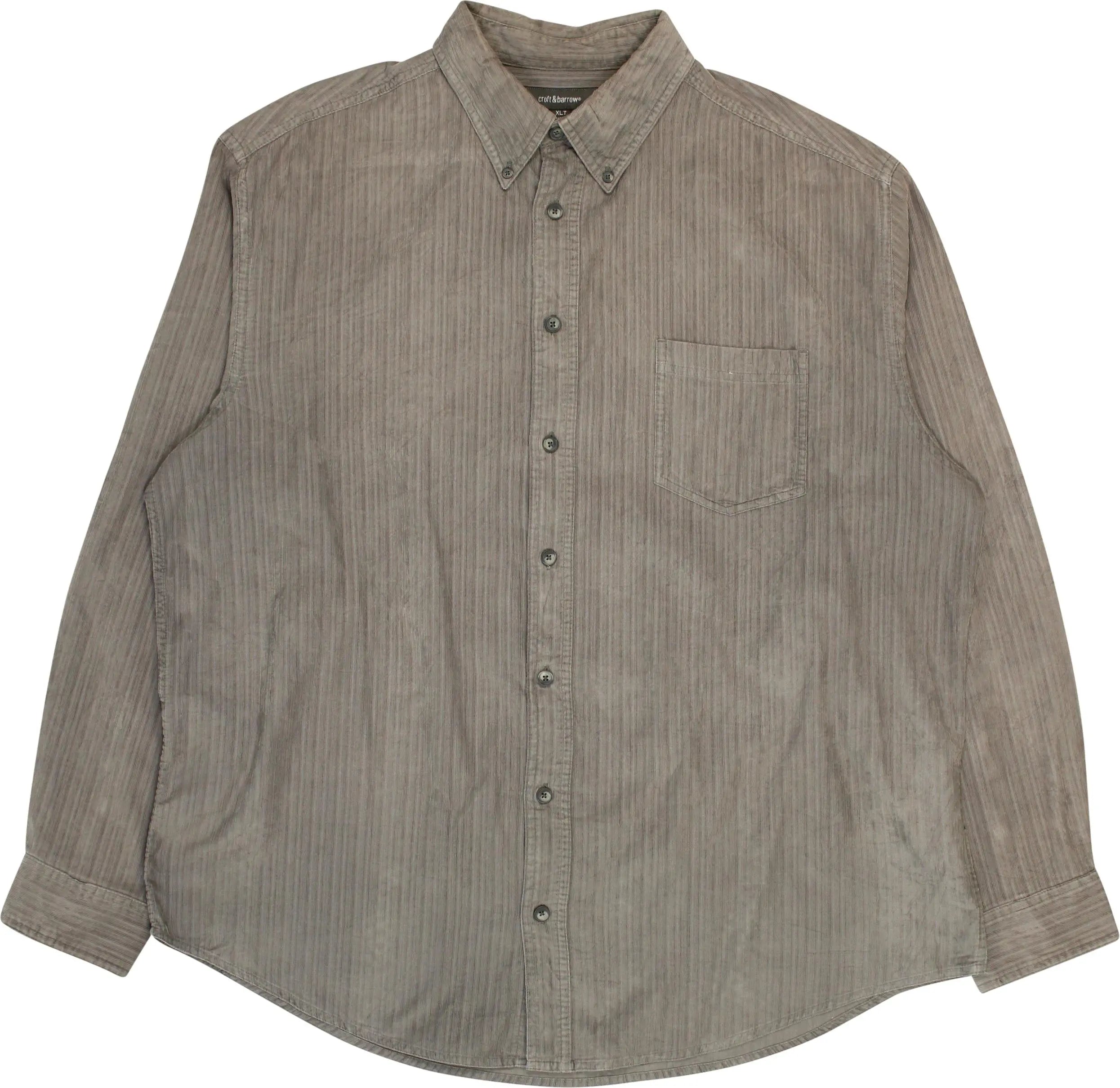 Croft & Barrow - Corduroy Shirt- ThriftTale.com - Vintage and second handclothing
