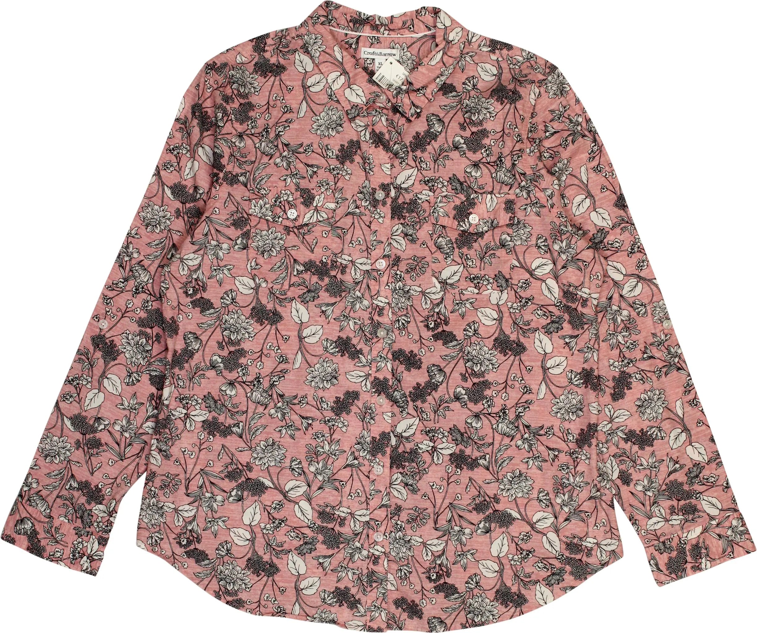 Croft & Barrow - Floral Blouse- ThriftTale.com - Vintage and second handclothing