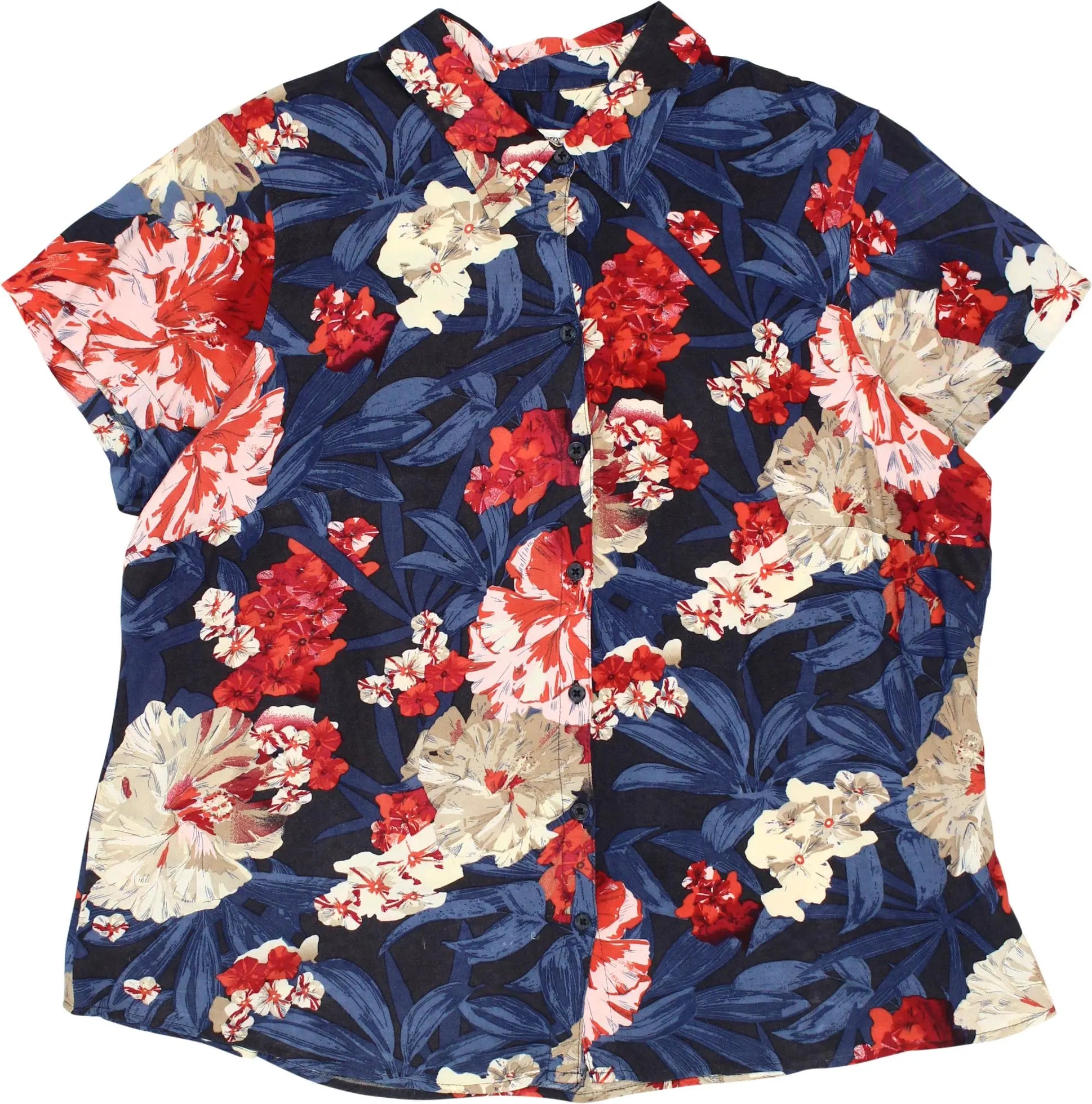 Croft & Barrow - Floral Hawaiian Shirt- ThriftTale.com - Vintage and second handclothing