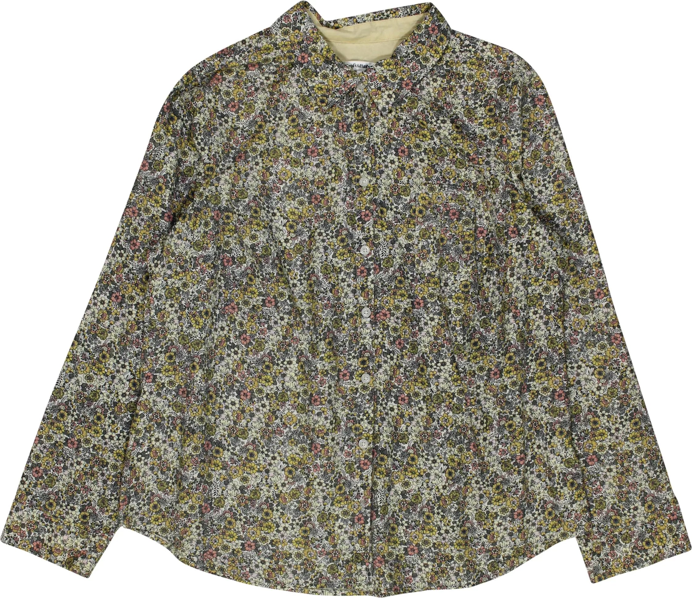 Croft & Barrow - Shirt with Flower Print- ThriftTale.com - Vintage and second handclothing