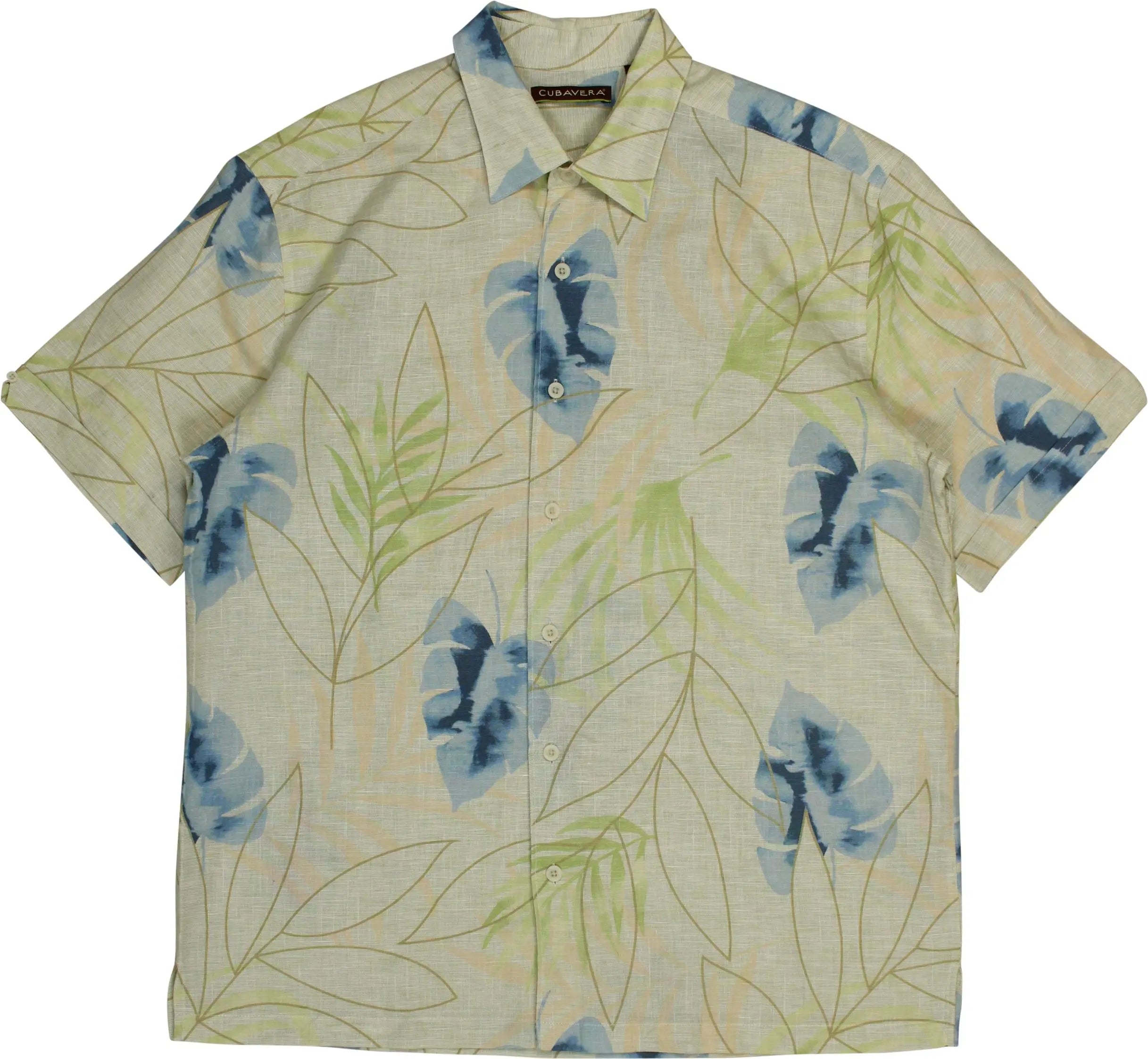 Cubavera - 90s Hawaiian Linen Blend Shirt- ThriftTale.com - Vintage and second handclothing