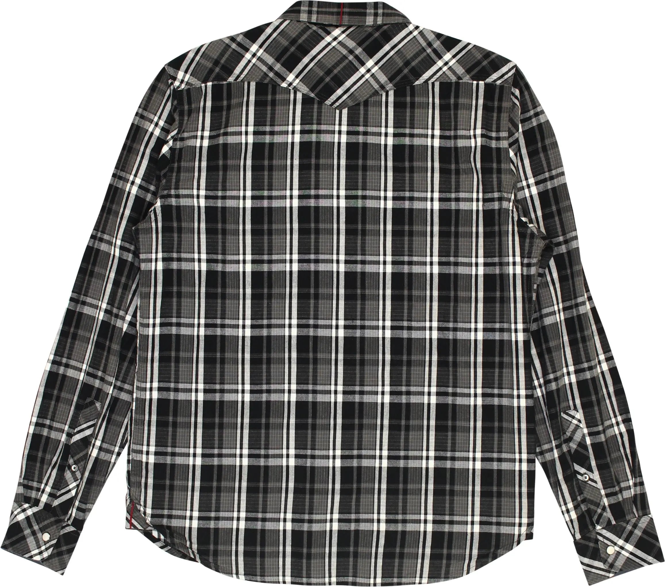 DH3 - Checked Shirt- ThriftTale.com - Vintage and second handclothing