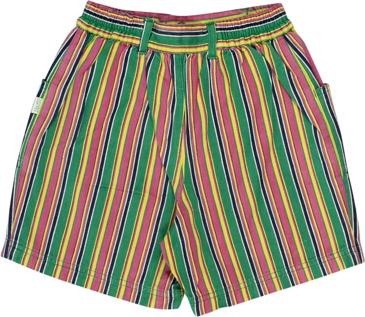 DRGT - 90s Striped Shorts- ThriftTale.com - Vintage and second handclothing