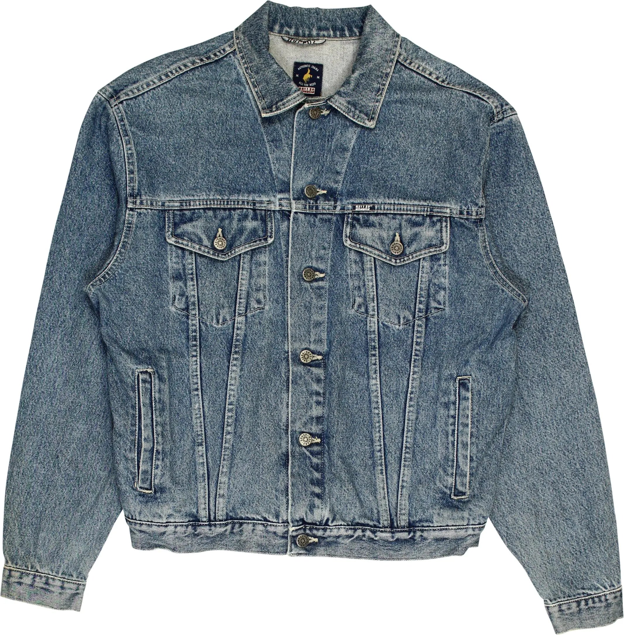 Dallas - 90s Denim Jacket- ThriftTale.com - Vintage and second handclothing