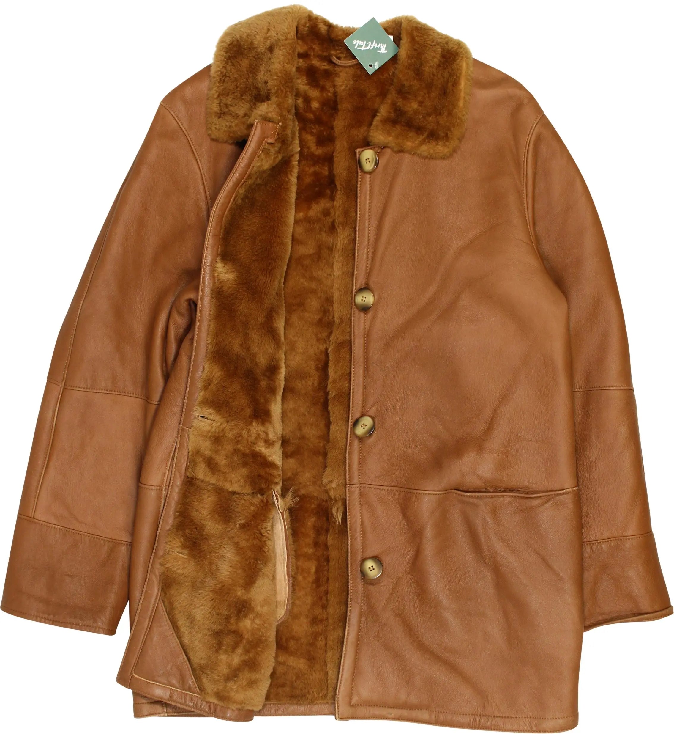 Danko - Shearling Coat- ThriftTale.com - Vintage and second handclothing