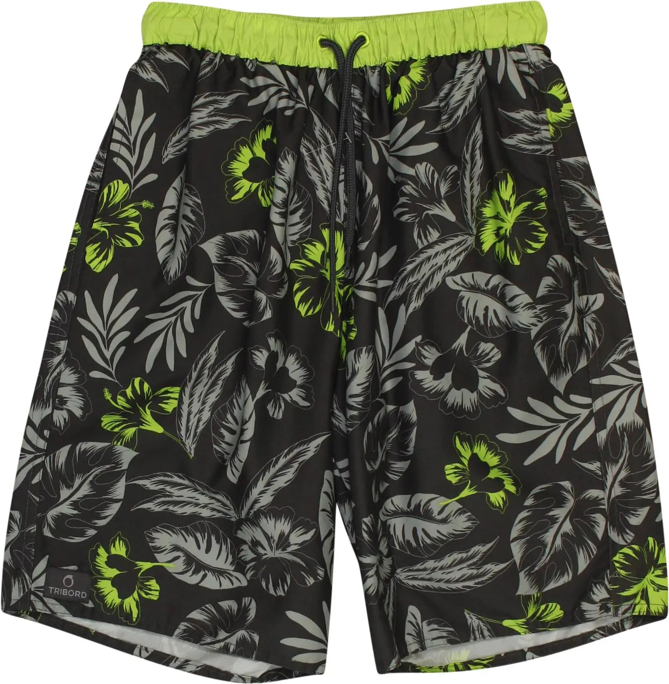 Decathlon - Hawaiian Swim Shorts- ThriftTale.com - Vintage and second handclothing