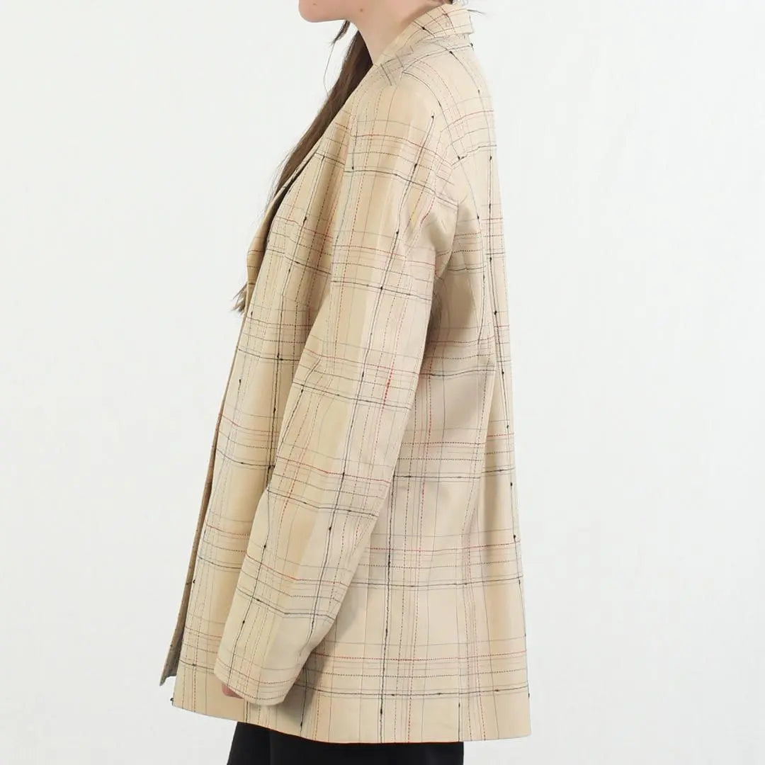 Delmod - Delmod Checked Blazer- ThriftTale.com - Vintage and second handclothing