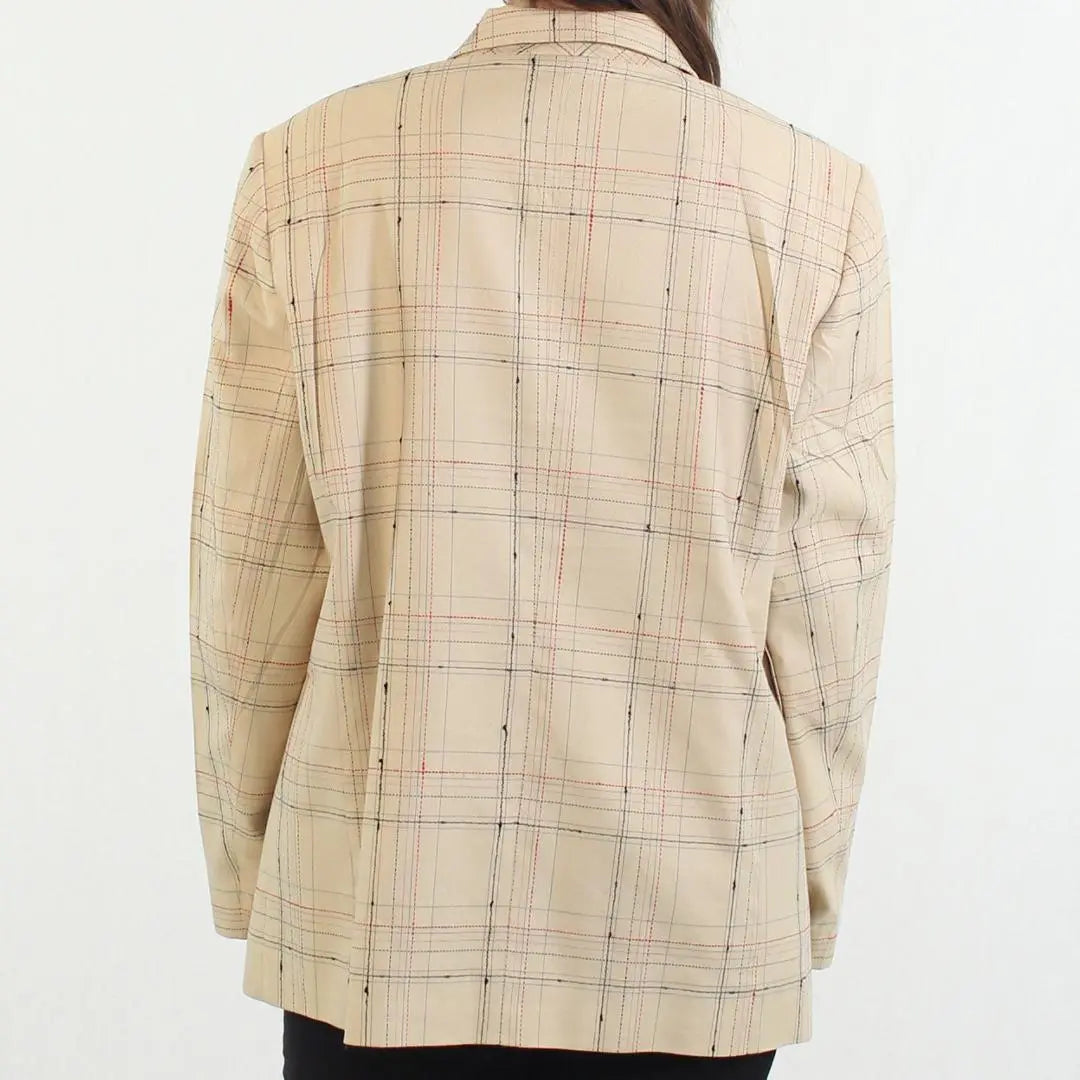 Delmod - Delmod Checked Blazer- ThriftTale.com - Vintage and second handclothing