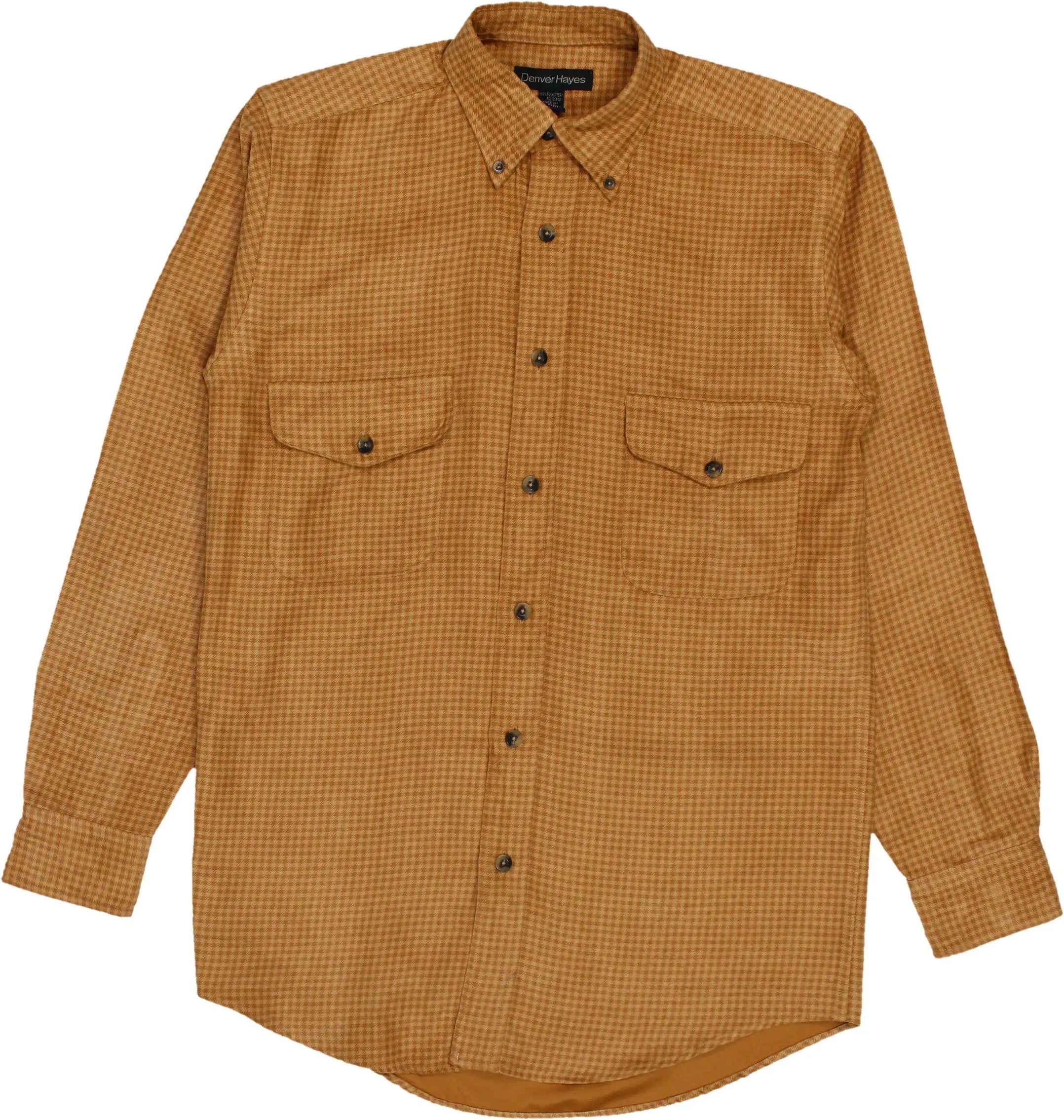 Denver Hayes - Patterned Shirt- ThriftTale.com - Vintage and second handclothing