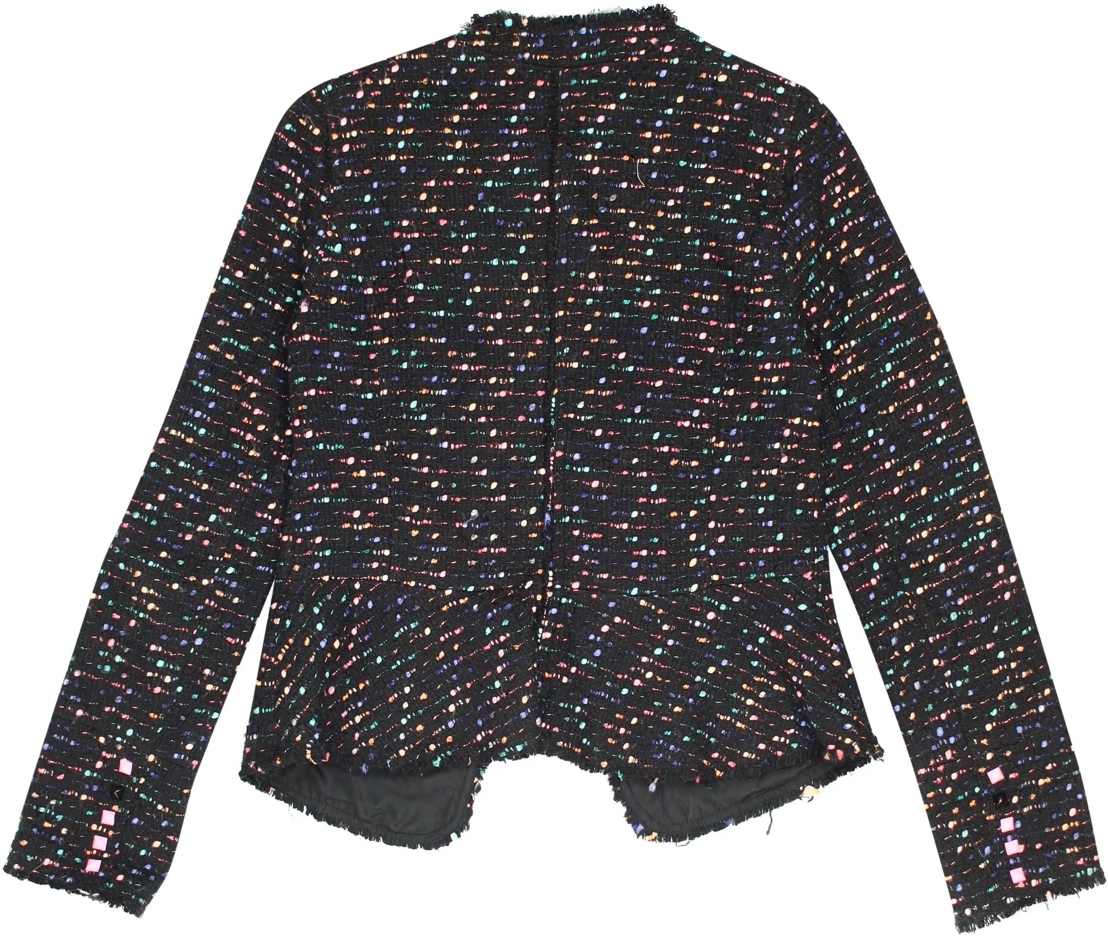 Dept - Tweed Jacket- ThriftTale.com - Vintage and second handclothing