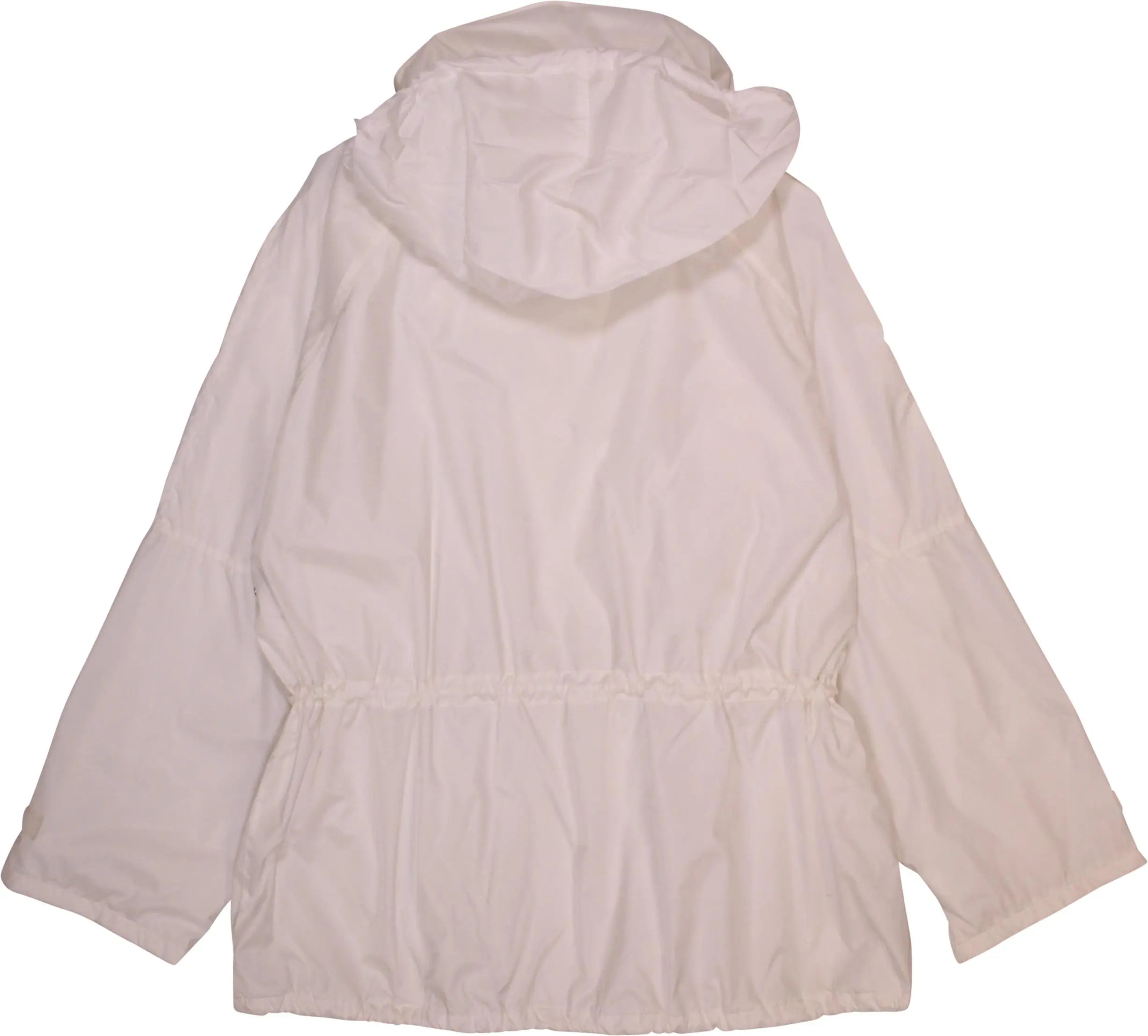 Design Ra Trikora - White Nylon Jacket- ThriftTale.com - Vintage and second handclothing