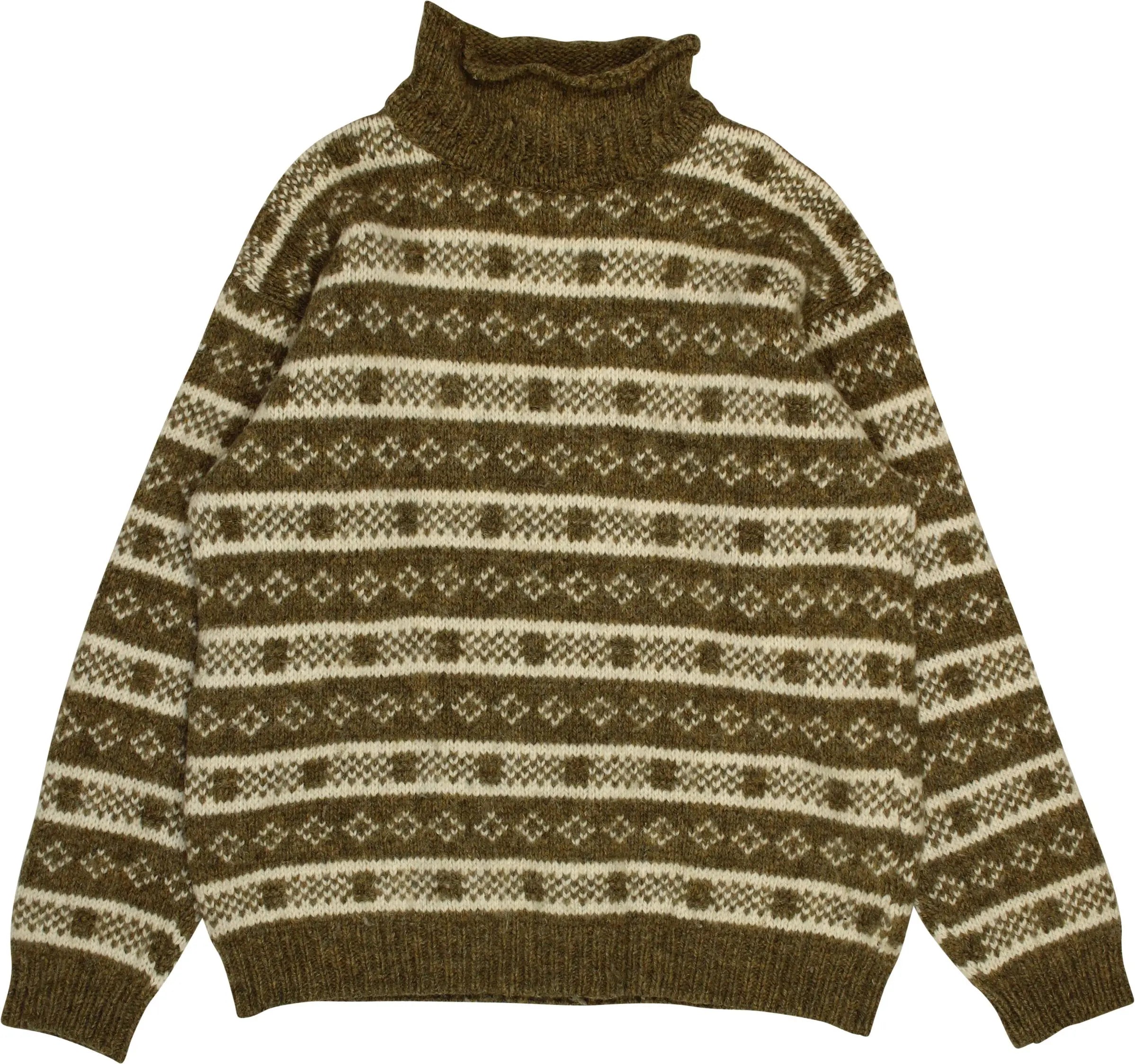 Devold - Wool Turtleneck Jumper- ThriftTale.com - Vintage and second handclothing
