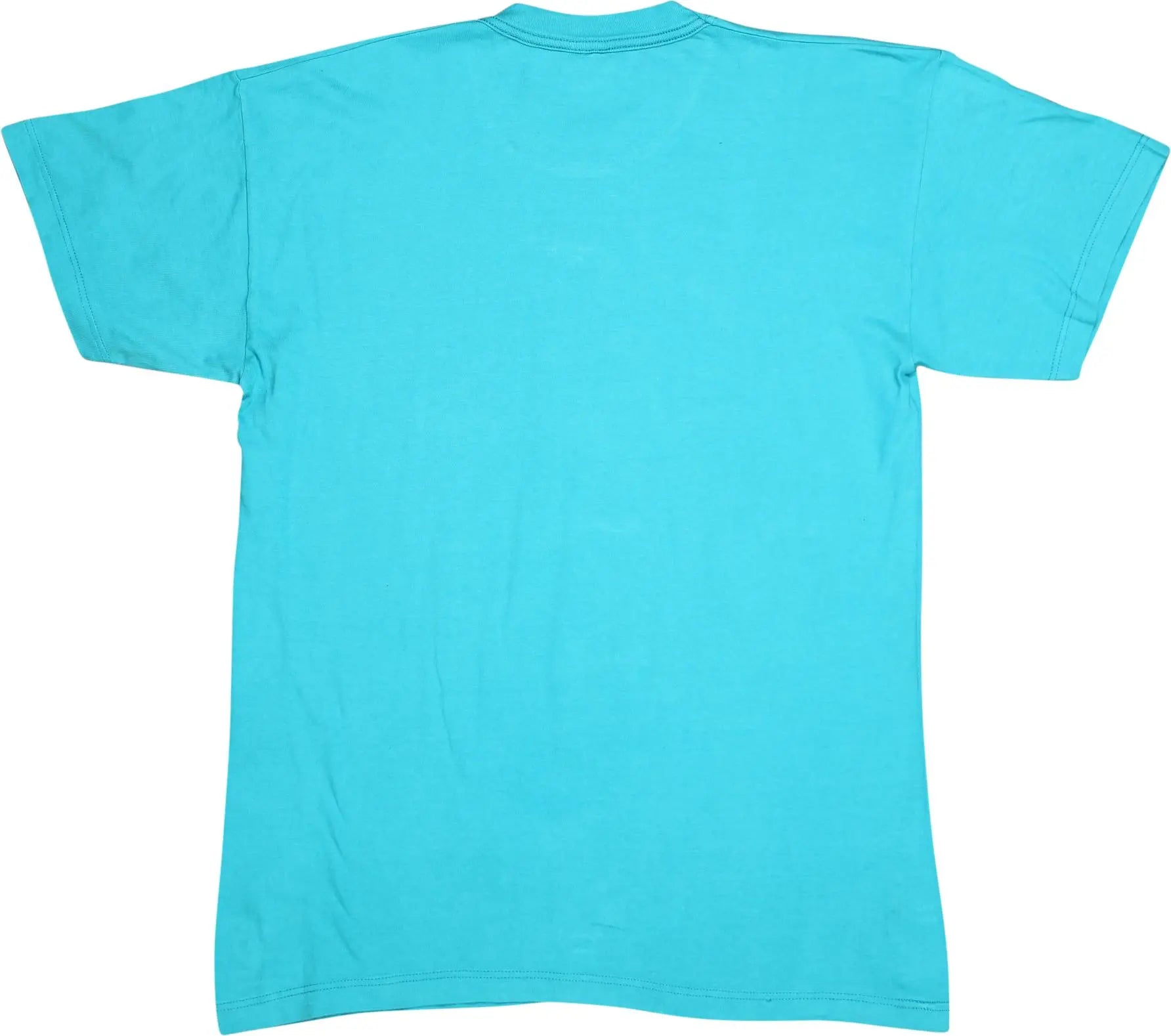 Diadora - Blue T-shirt by Diadora- ThriftTale.com - Vintage and second handclothing