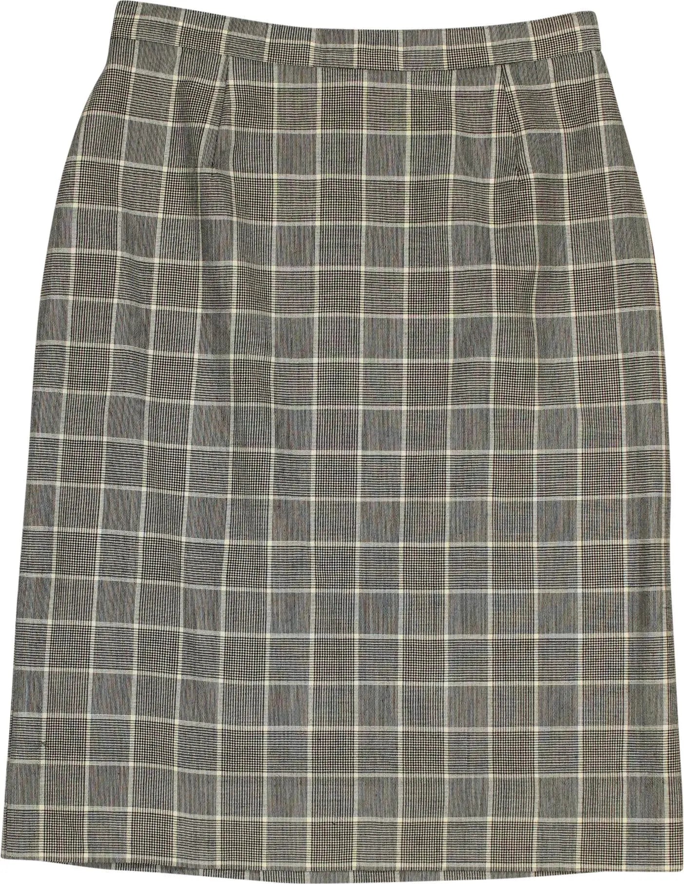 Diana Bentall's - Checked Skirt- ThriftTale.com - Vintage and second handclothing