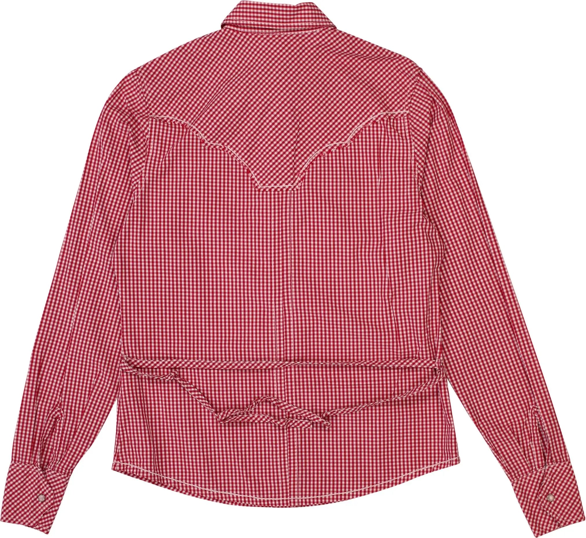 Dickies - Checkered Blouse by Dickies- ThriftTale.com - Vintage and second handclothing