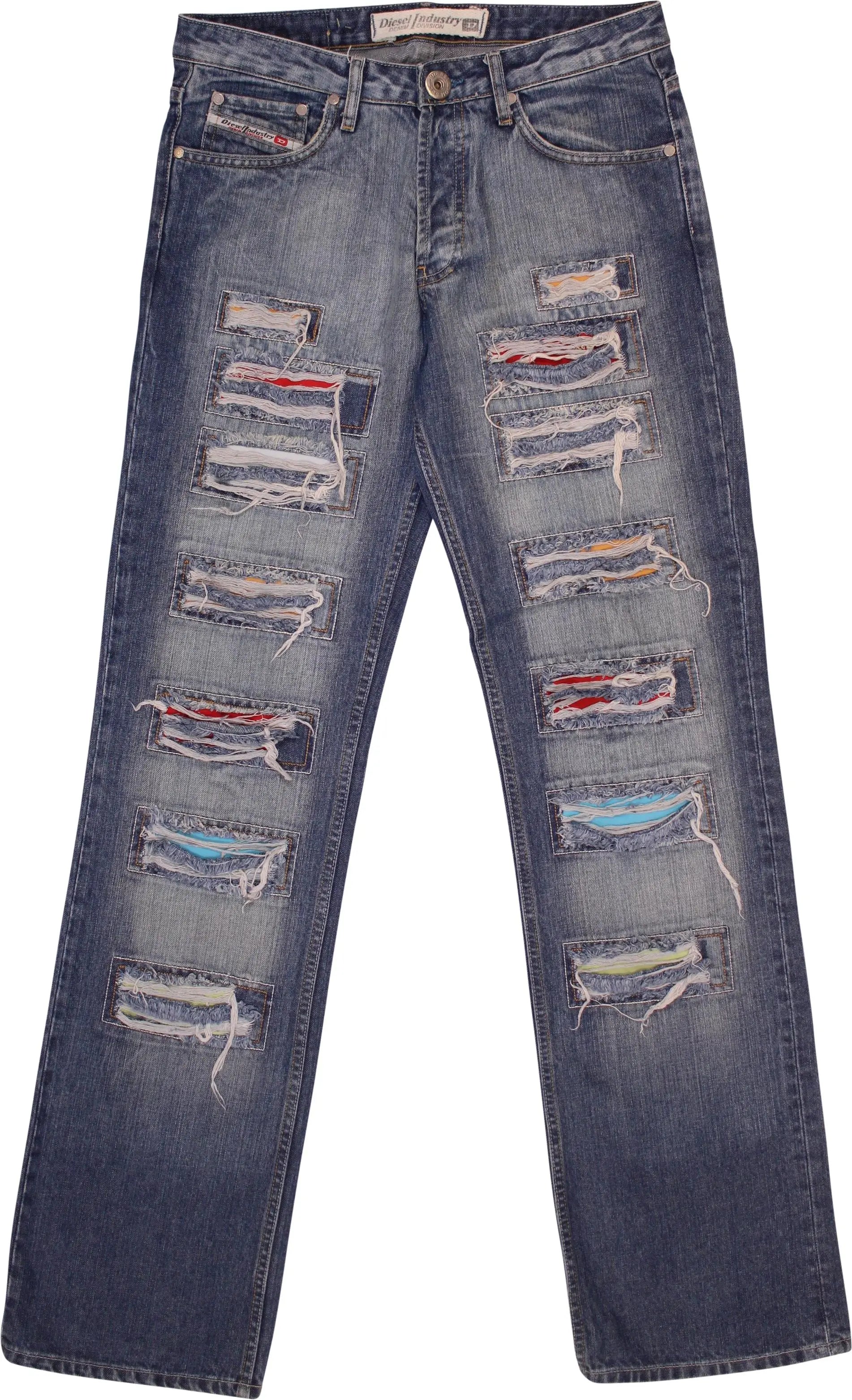 Diesel - 00s Ripped Jeans by Diesel- ThriftTale.com - Vintage and second handclothing
