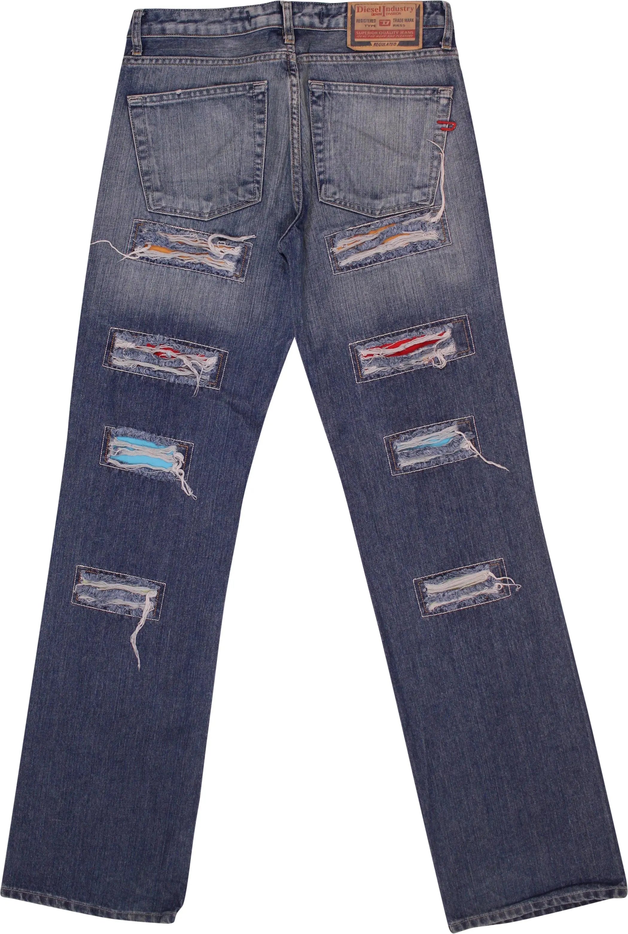 Diesel - 00s Ripped Jeans by Diesel- ThriftTale.com - Vintage and second handclothing