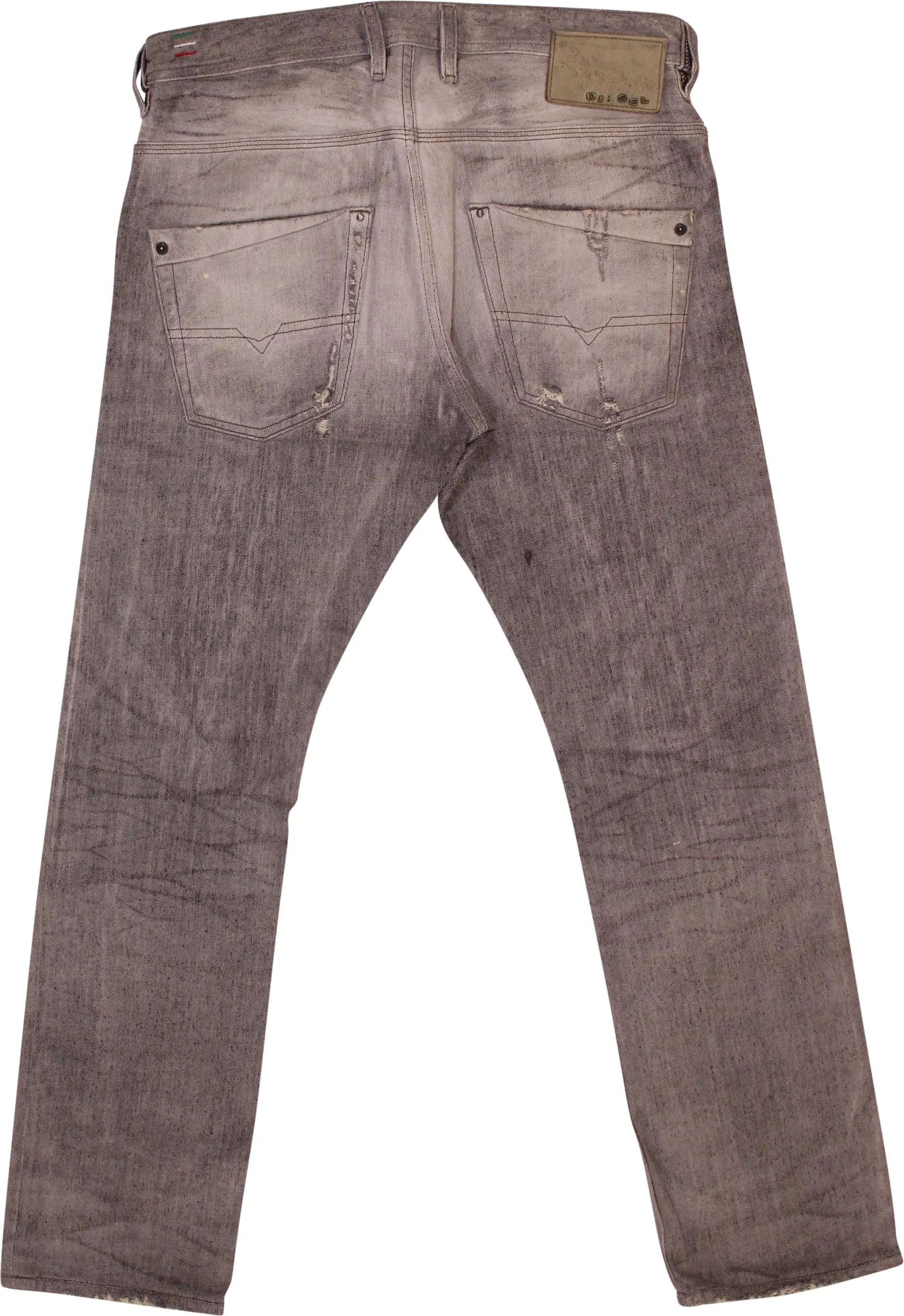 Diesel - Grey Slim Fit Jeans by Diesel- ThriftTale.com - Vintage and second handclothing