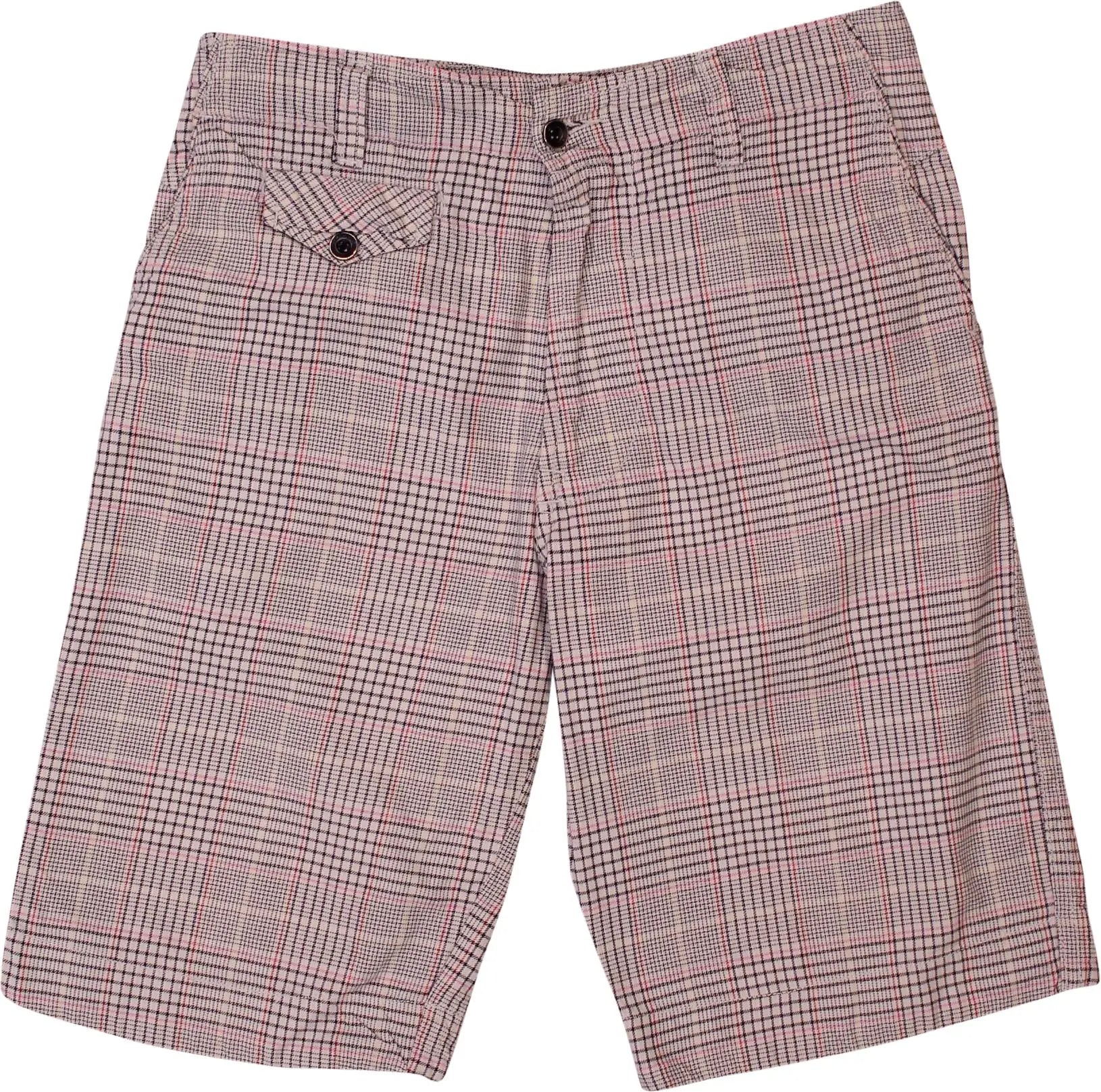 Diesel - Shorts with Check Print by Diesel- ThriftTale.com - Vintage and second handclothing