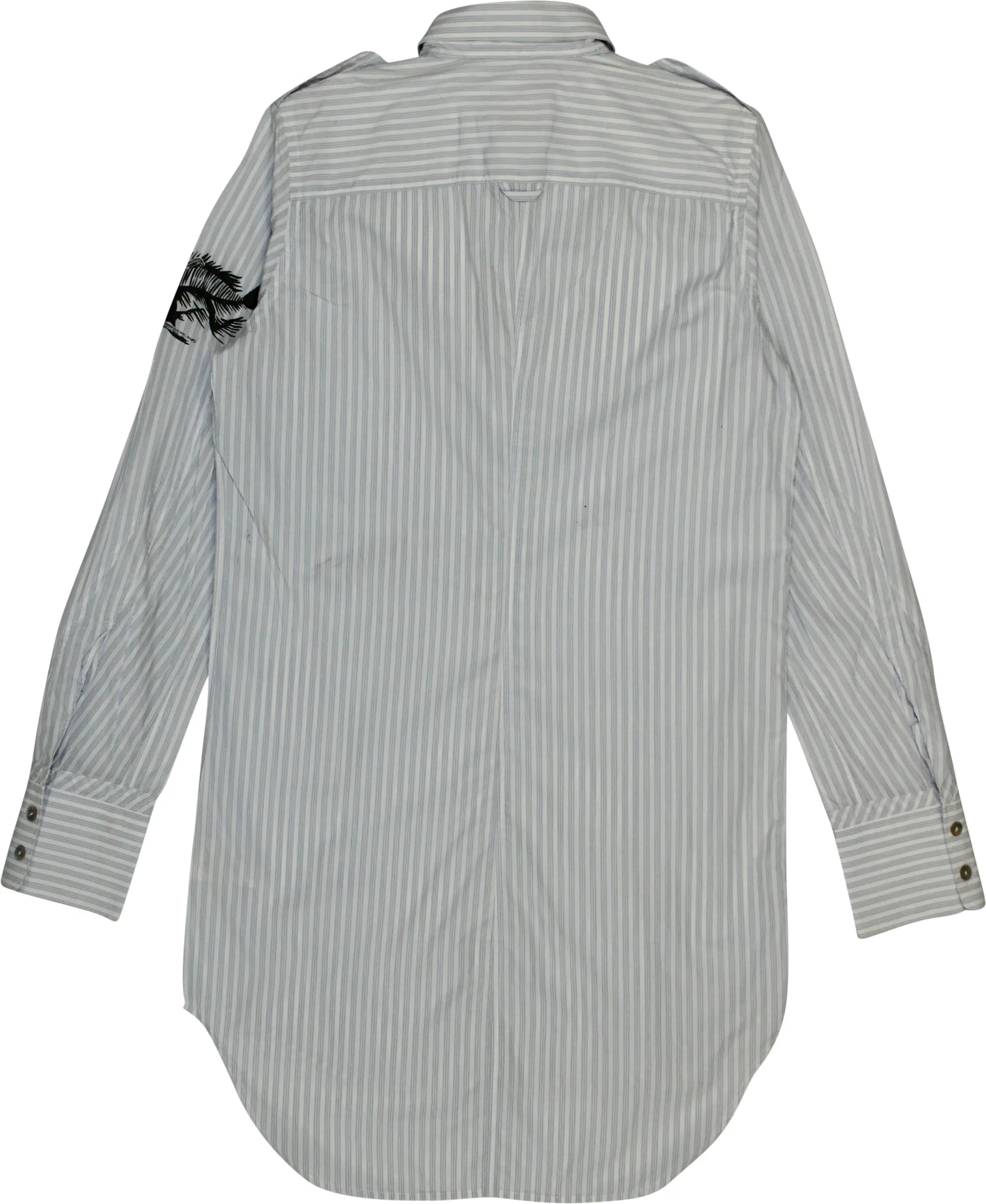 Diesel - Striped Long Sleeve Shirt by Diesel- ThriftTale.com - Vintage and second handclothing