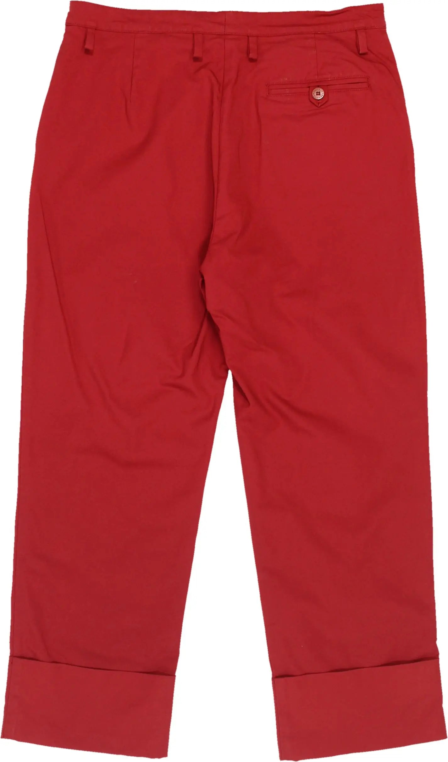 Dismero - Red Trousers- ThriftTale.com - Vintage and second handclothing