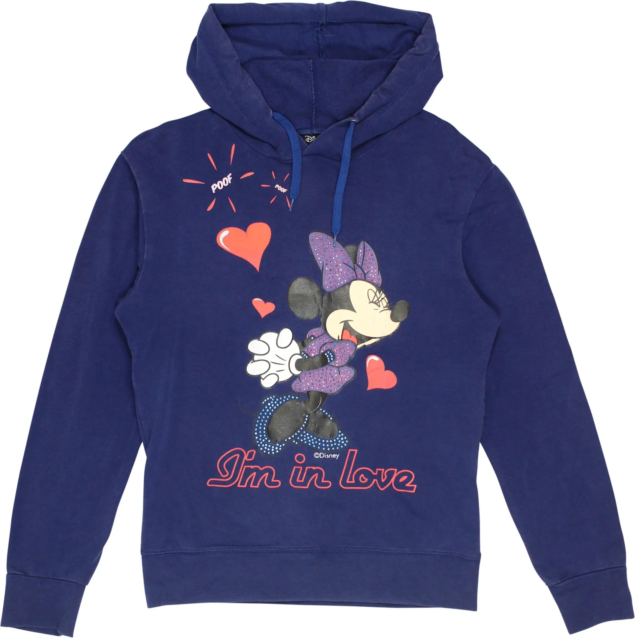 Disney - Blue Disney Hoodie- ThriftTale.com - Vintage and second handclothing