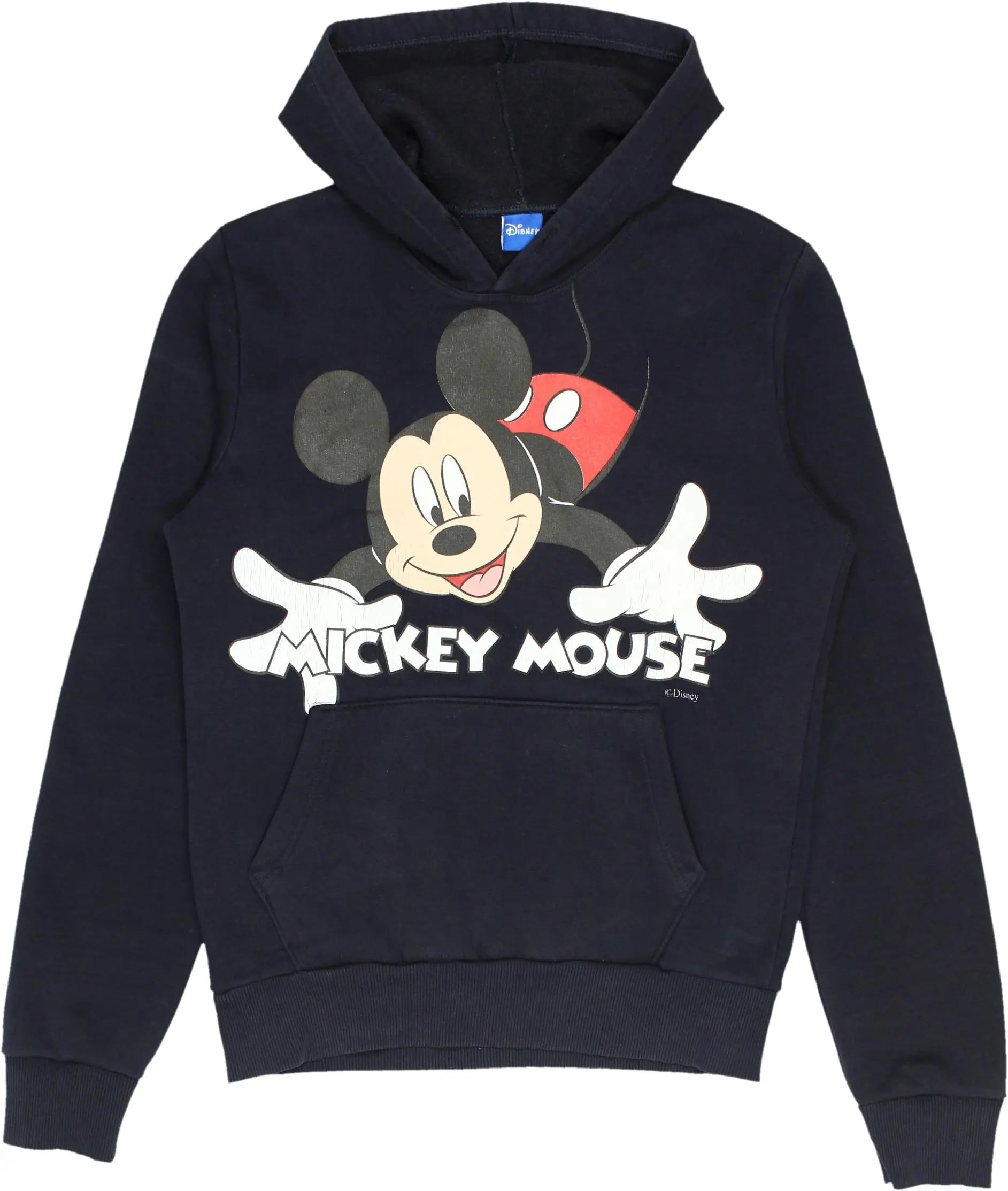 Disney - Blue Mickey Mouse Hoodie- ThriftTale.com - Vintage and second handclothing