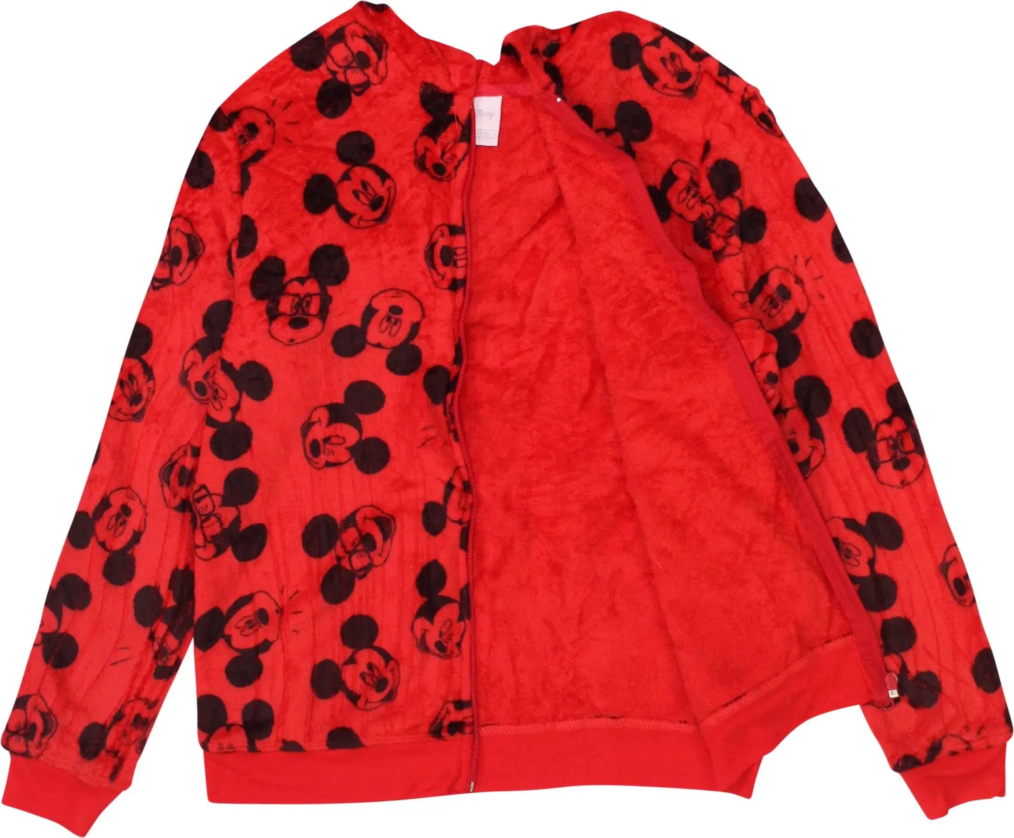 Disney - Fluffy Mickey Mouse Hoodie- ThriftTale.com - Vintage and second handclothing