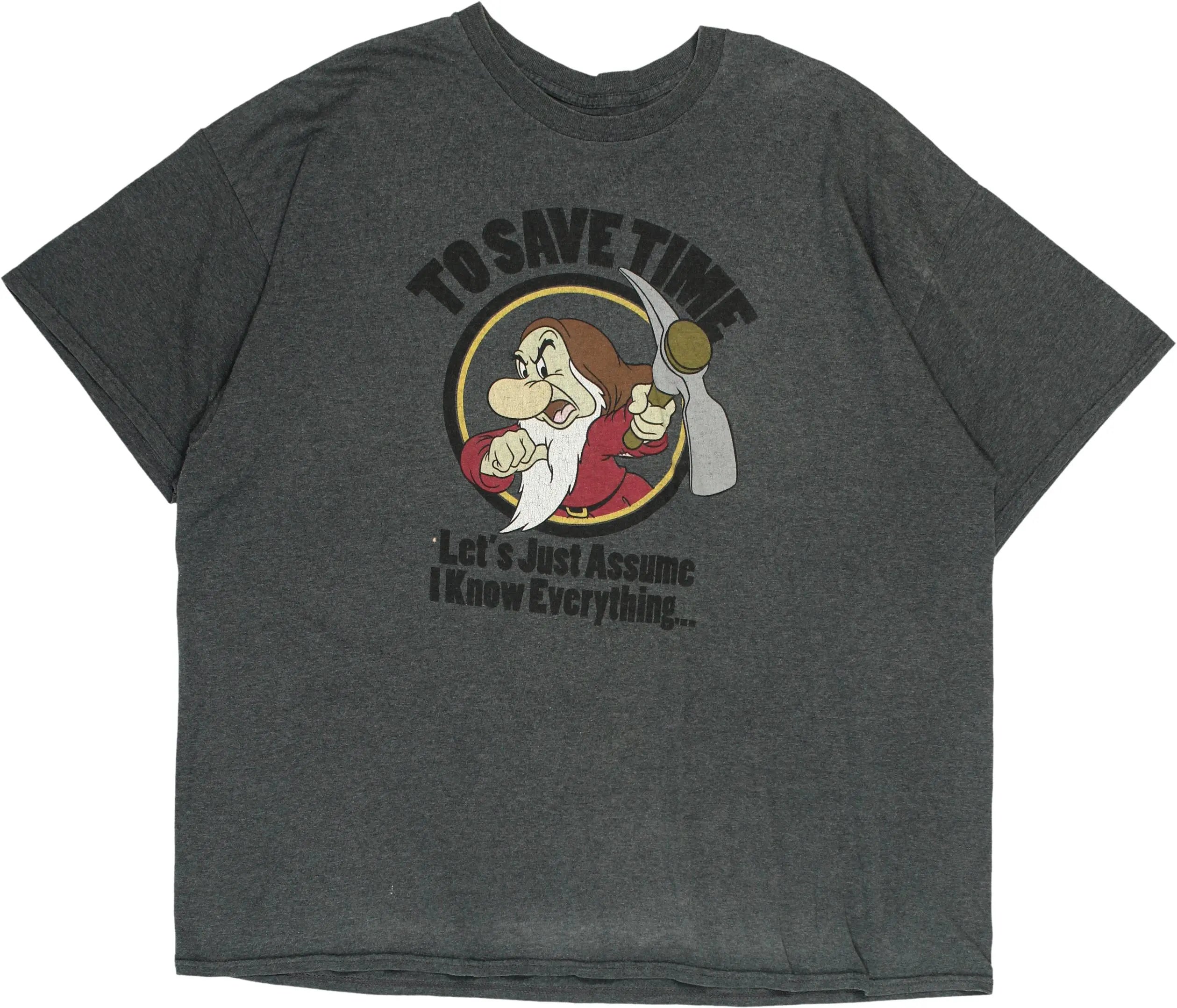 Disney - T-shirt- ThriftTale.com - Vintage and second handclothing