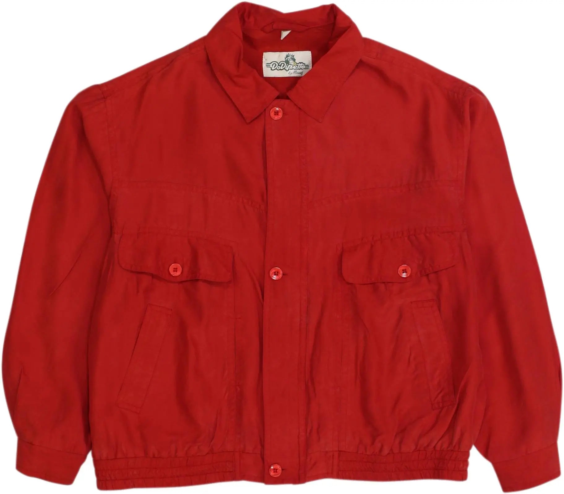 DoDipetto - Red Jacket- ThriftTale.com - Vintage and second handclothing