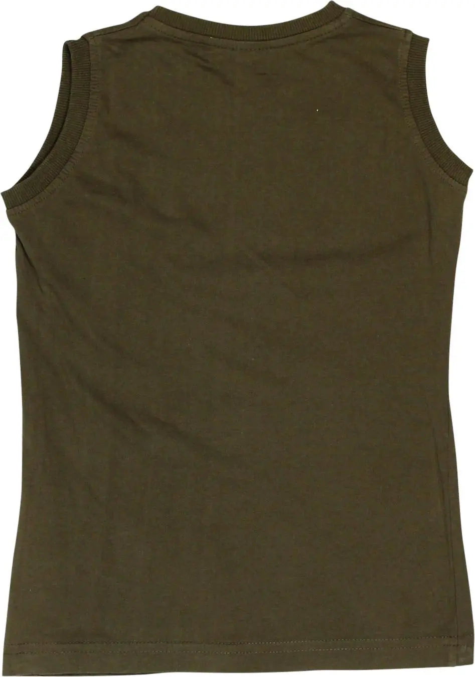 Dopo Dopo Boys - Green Singlet- ThriftTale.com - Vintage and second handclothing
