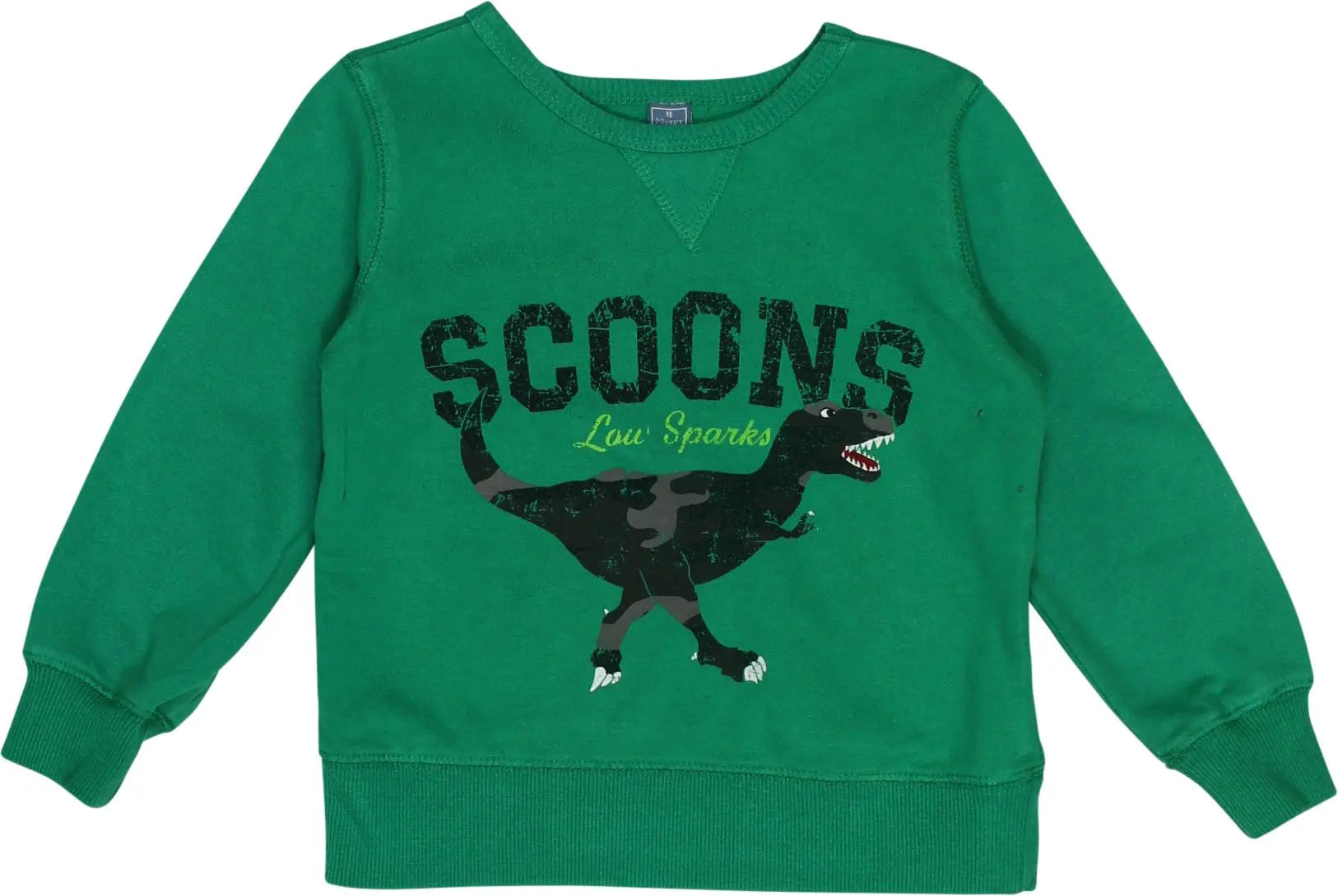 Dopo Dopo Boys - Green Sweater- ThriftTale.com - Vintage and second handclothing