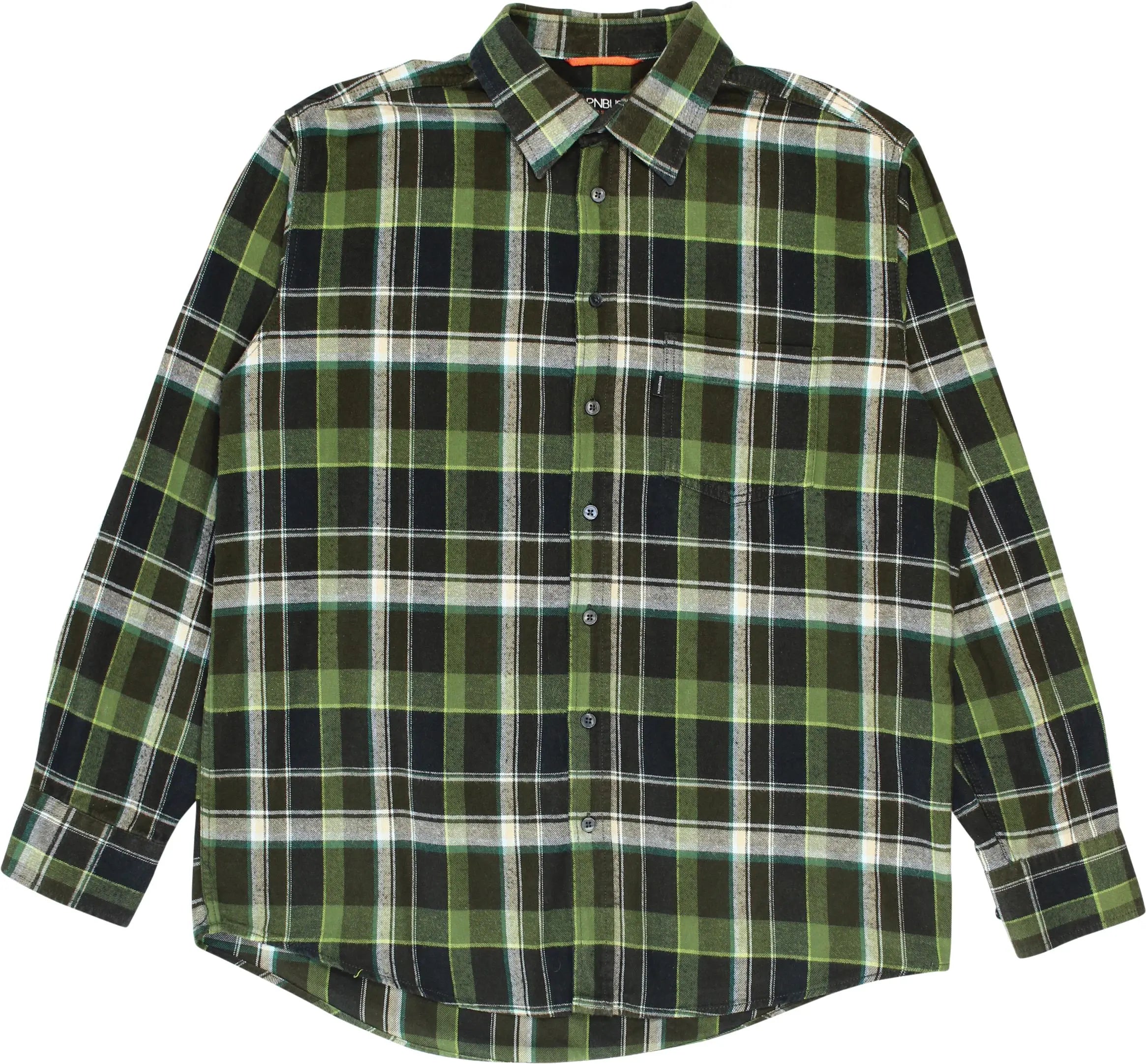 Dornbusch - Checked Flannel Shirt- ThriftTale.com - Vintage and second handclothing