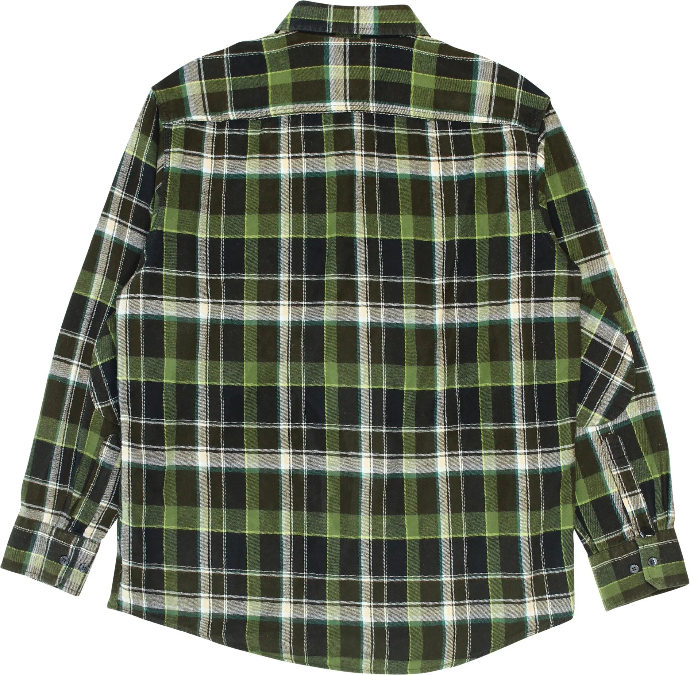 Dornbusch - Checked Flannel Shirt- ThriftTale.com - Vintage and second handclothing