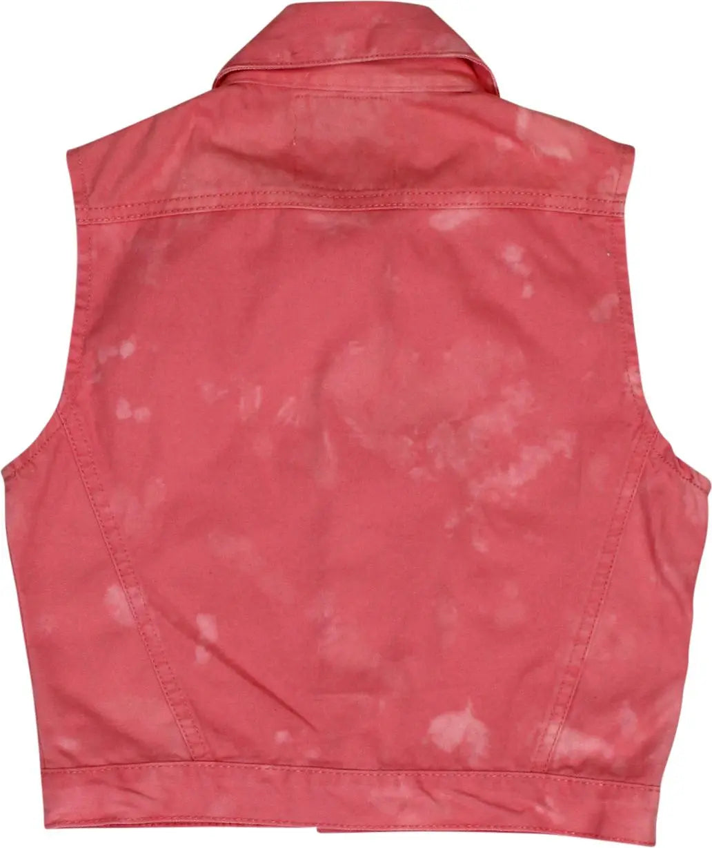 Driginal - Pink Sleeveless Denim Jacket- ThriftTale.com - Vintage and second handclothing
