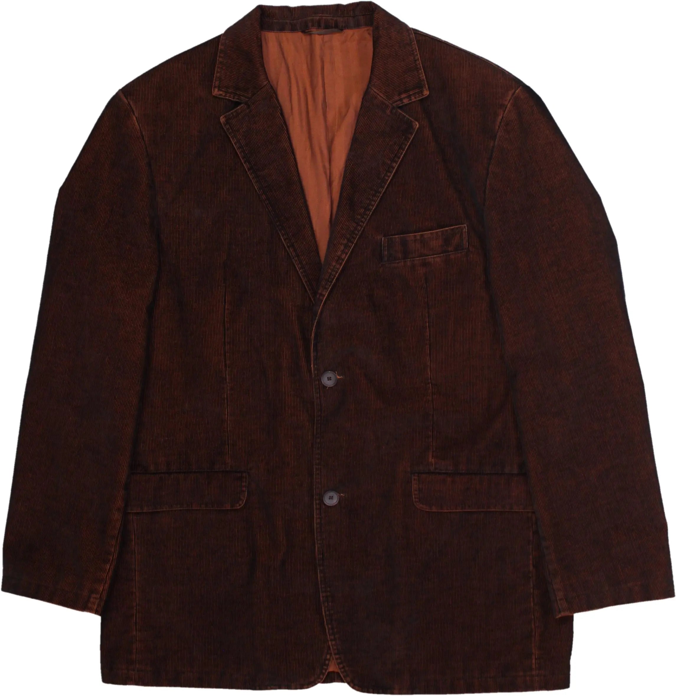 Duomo - Corduroy Blazer- ThriftTale.com - Vintage and second handclothing