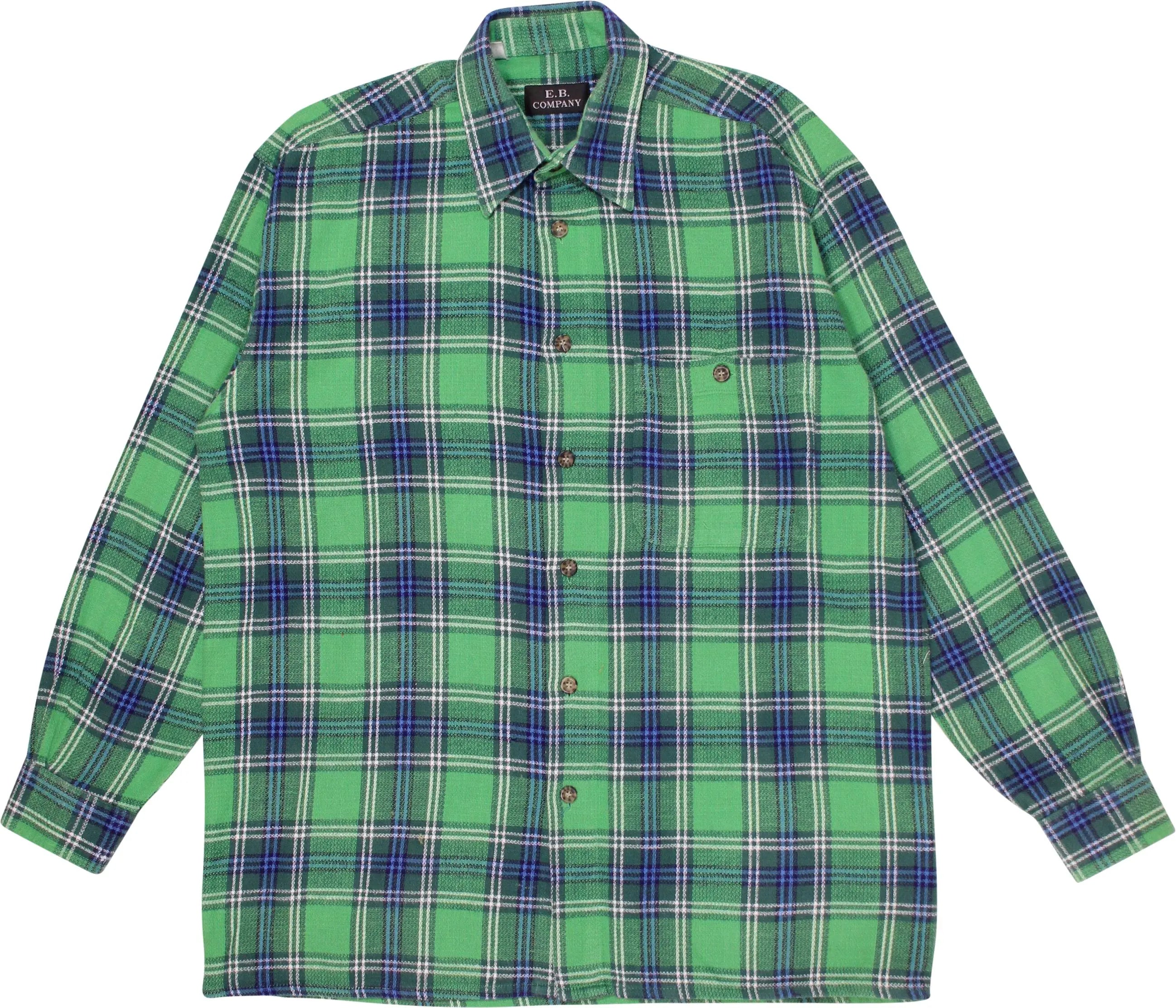 E.B. Company - Flannel Shirt- ThriftTale.com - Vintage and second handclothing
