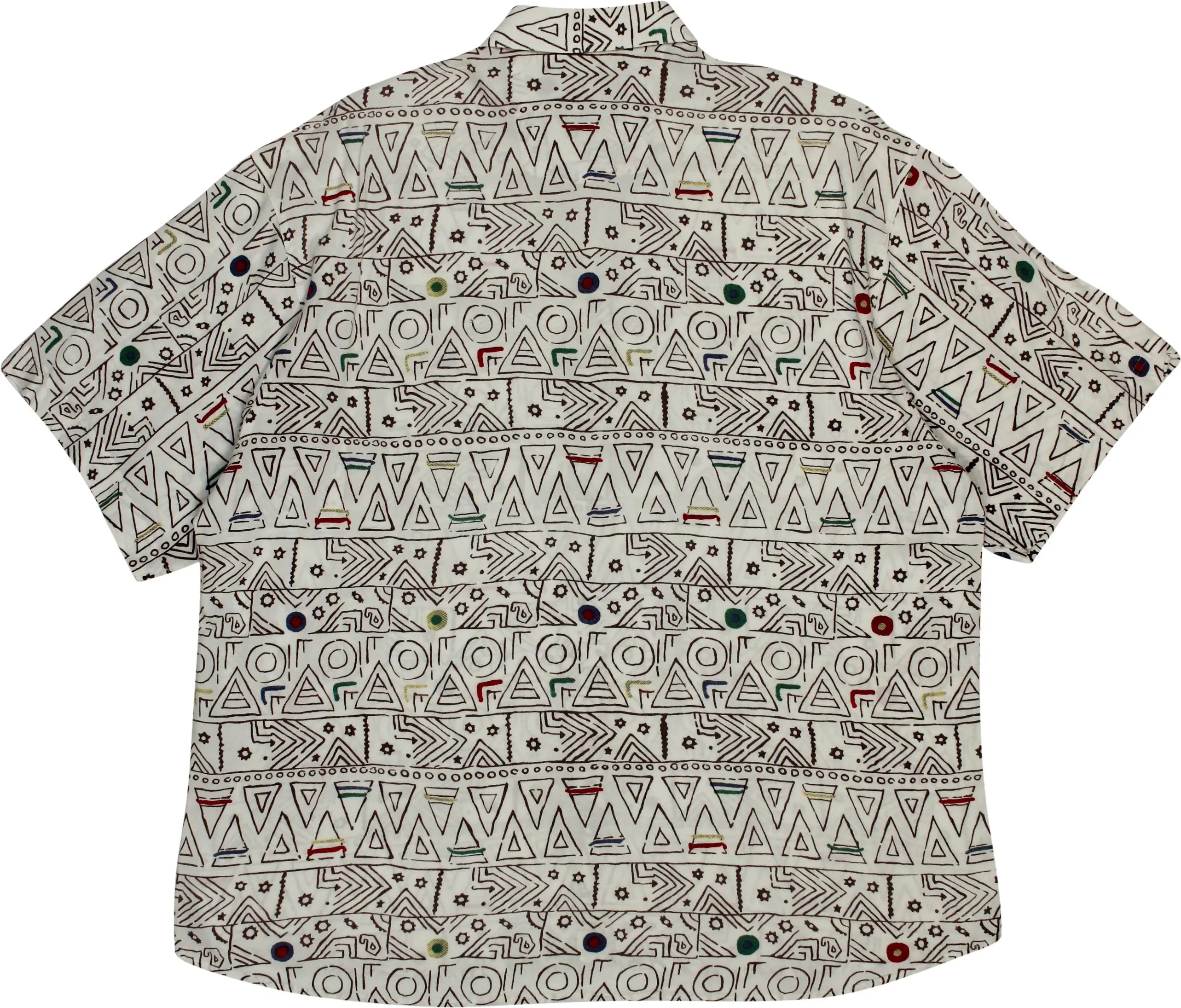 ENZO - 90s Patterned Shirt- ThriftTale.com - Vintage and second handclothing