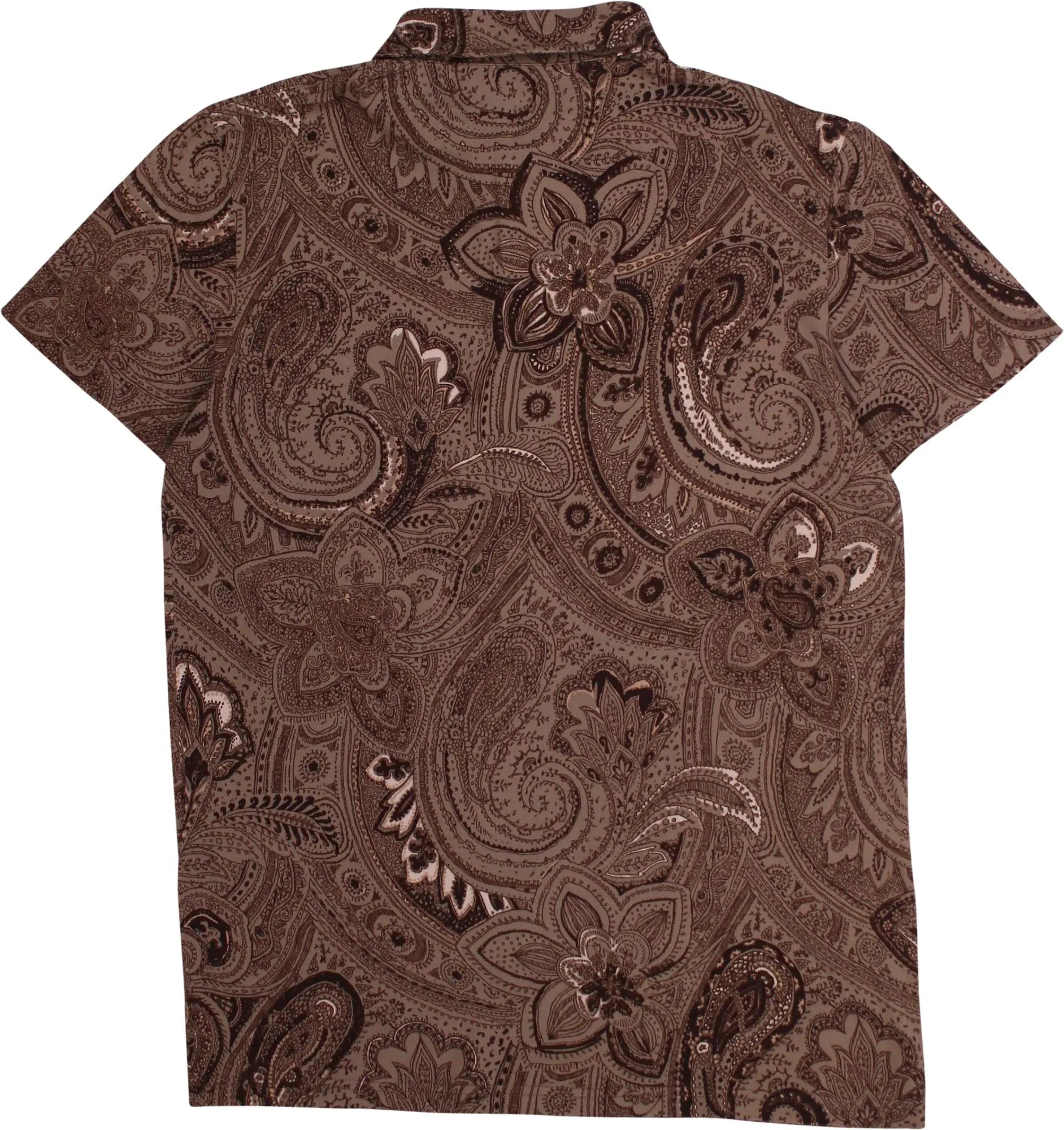 ETRO - Polo Shirt with Paisley Print by Etro- ThriftTale.com - Vintage and second handclothing