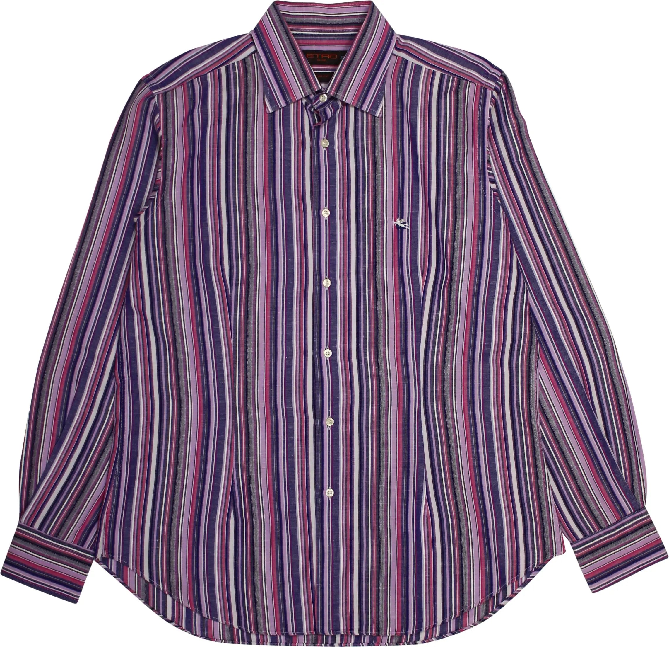 ETRO - Slim Fit Striped Shirt- ThriftTale.com - Vintage and second handclothing