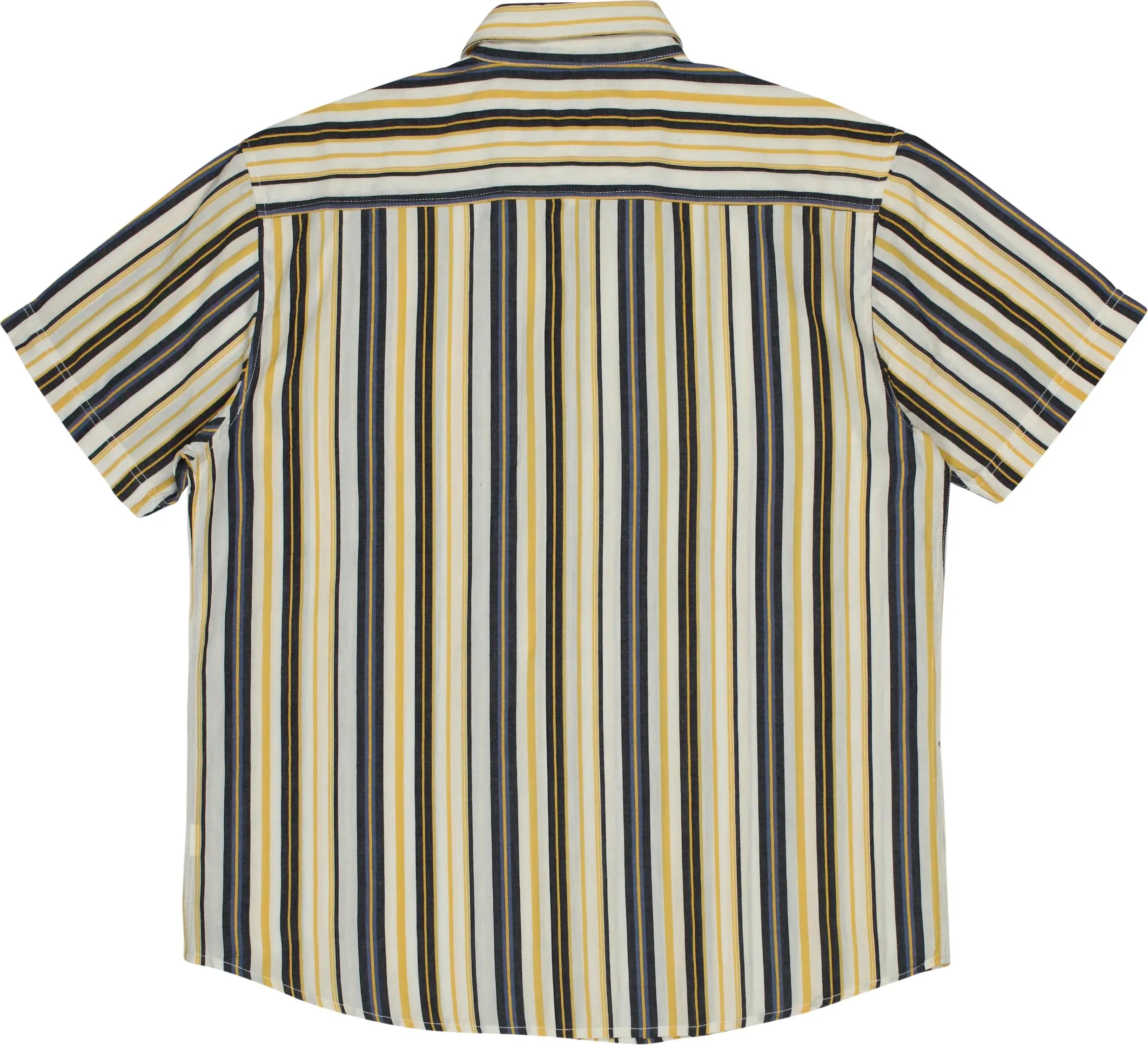 Eagle - Vintage Style Striped Short Sleeve Shirt- ThriftTale.com - Vintage and second handclothing