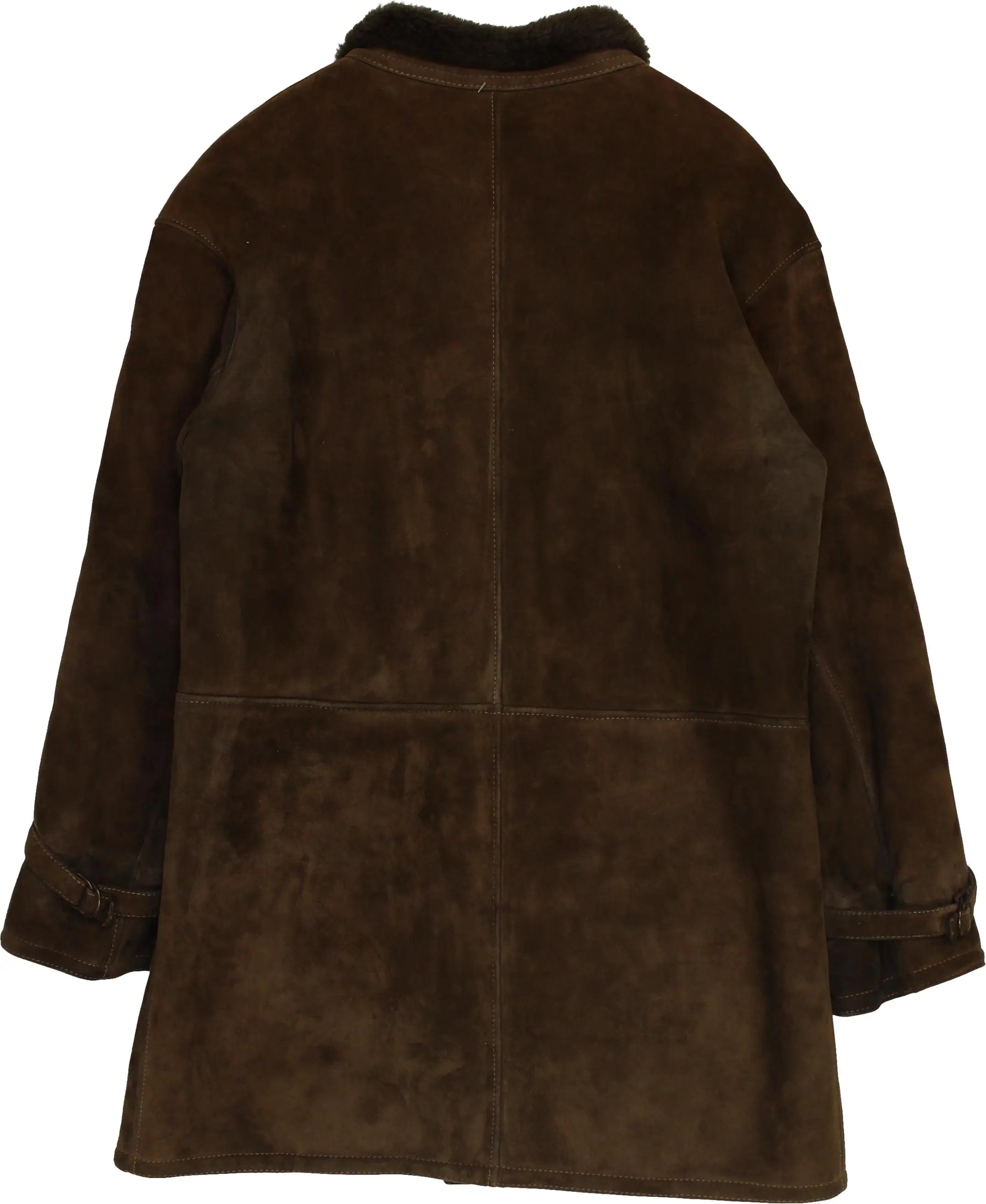 Eccelera - Shearling Coat- ThriftTale.com - Vintage and second handclothing