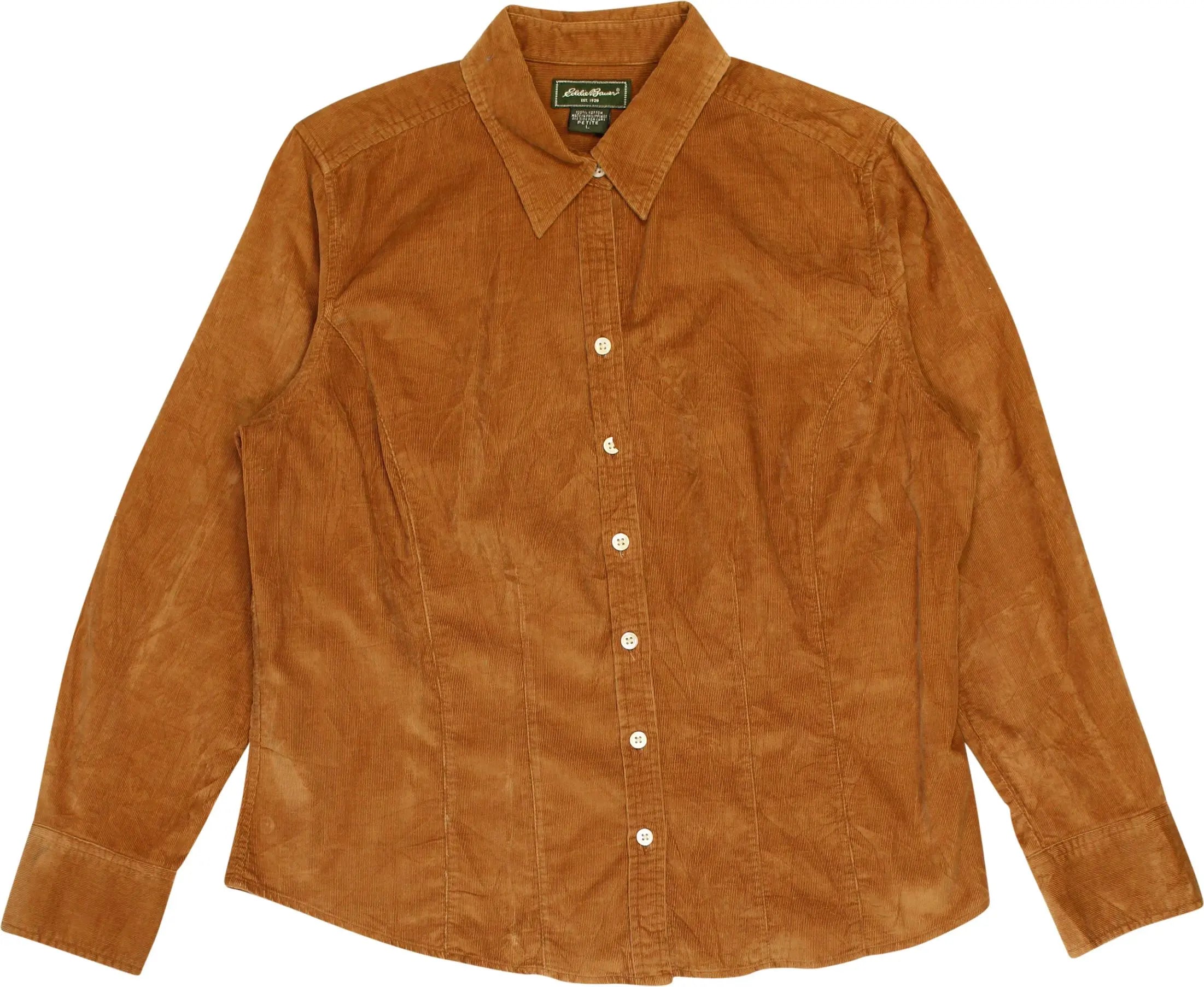Eddie Bauer - Corduroy Blouse- ThriftTale.com - Vintage and second handclothing