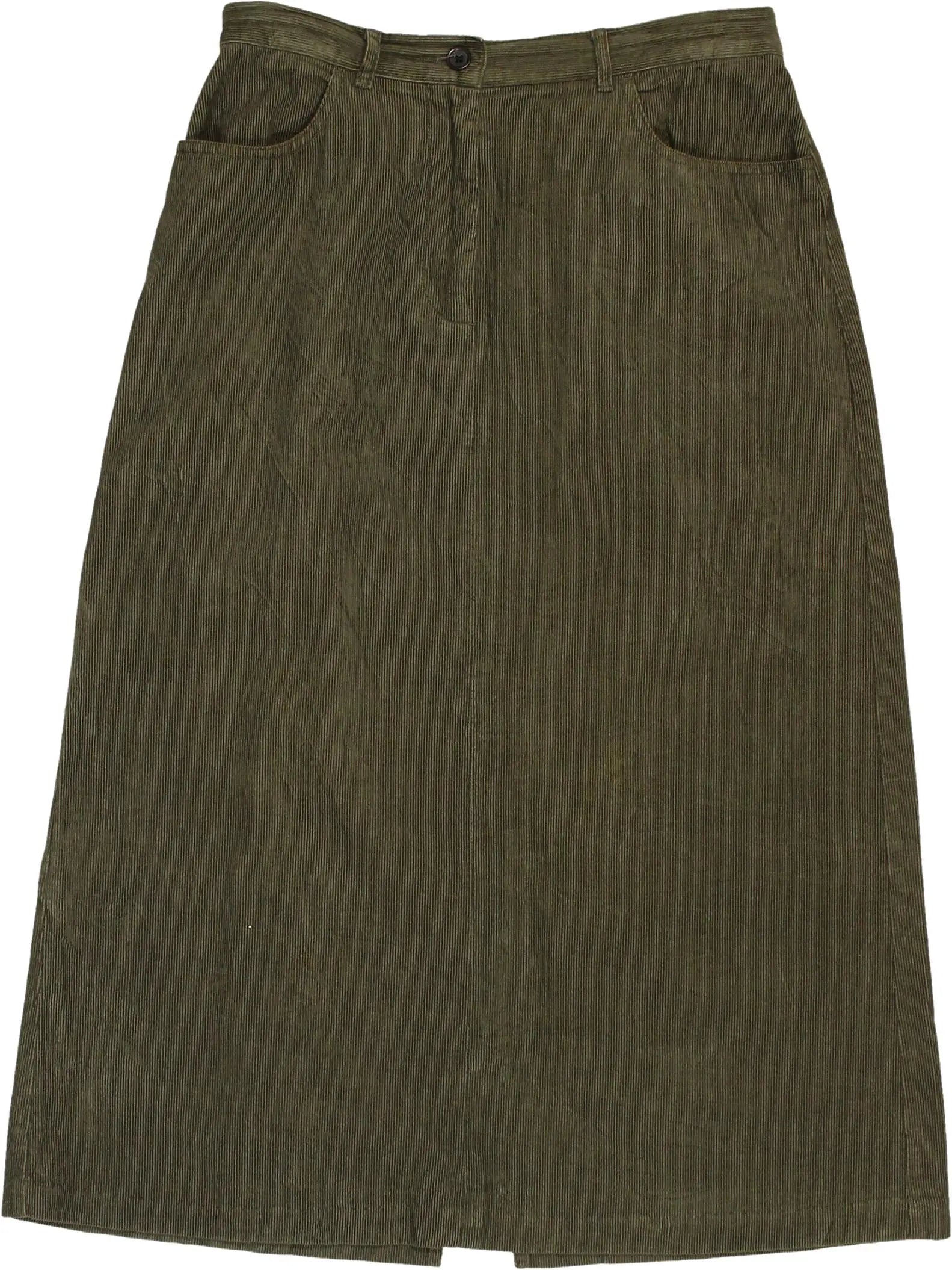 Eddie Bauer - Corduroy Skirt- ThriftTale.com - Vintage and second handclothing