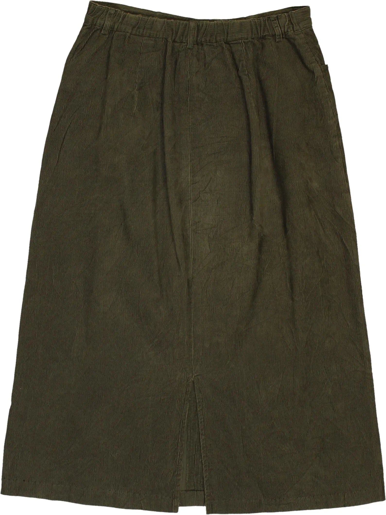 Eddie Bauer - Corduroy Skirt- ThriftTale.com - Vintage and second handclothing