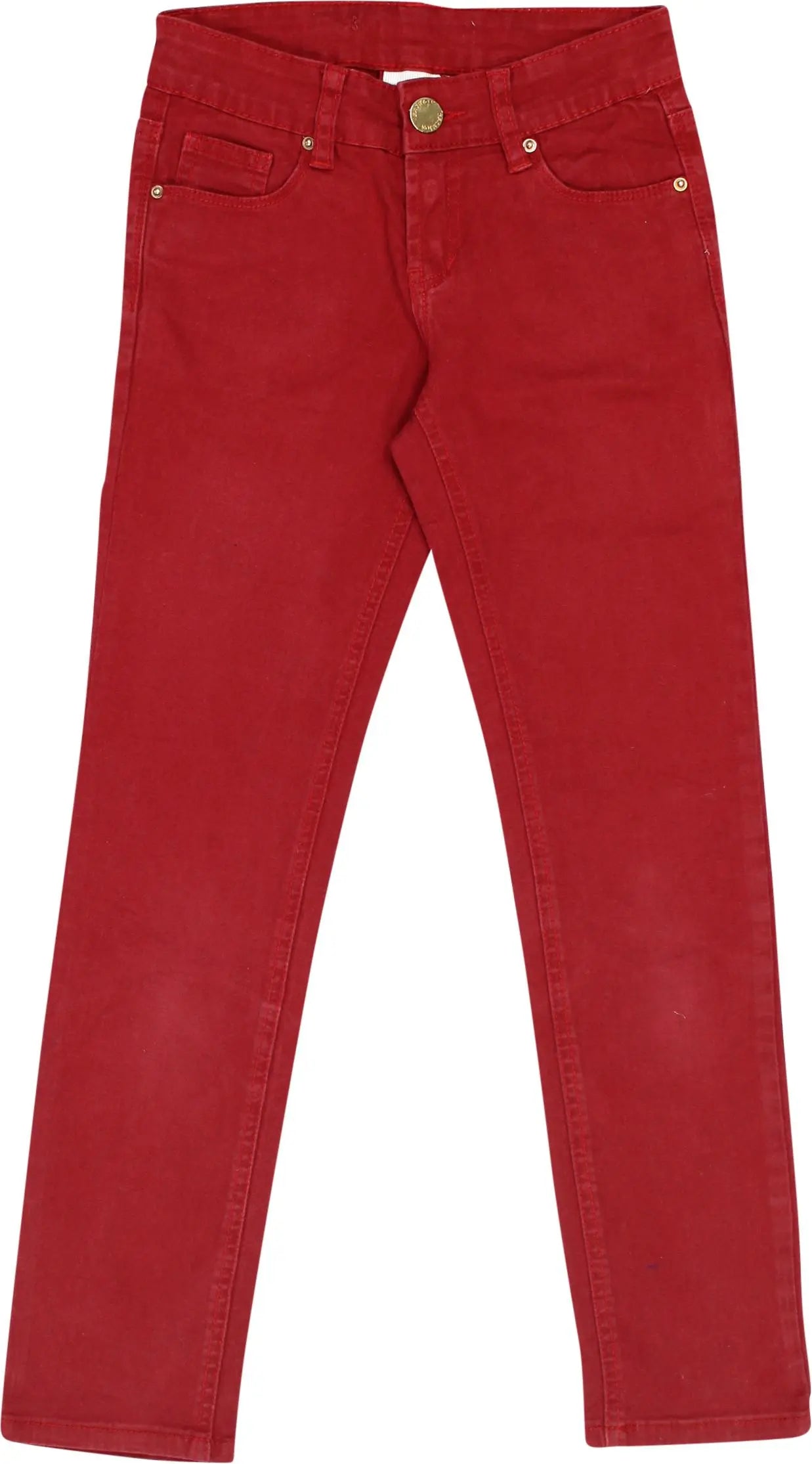 Edefa - Red Jeans- ThriftTale.com - Vintage and second handclothing