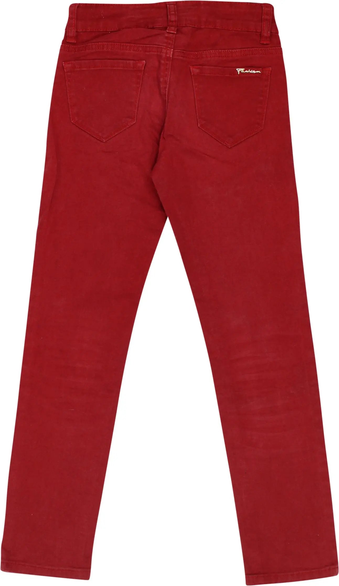 Edefa - Red Jeans- ThriftTale.com - Vintage and second handclothing