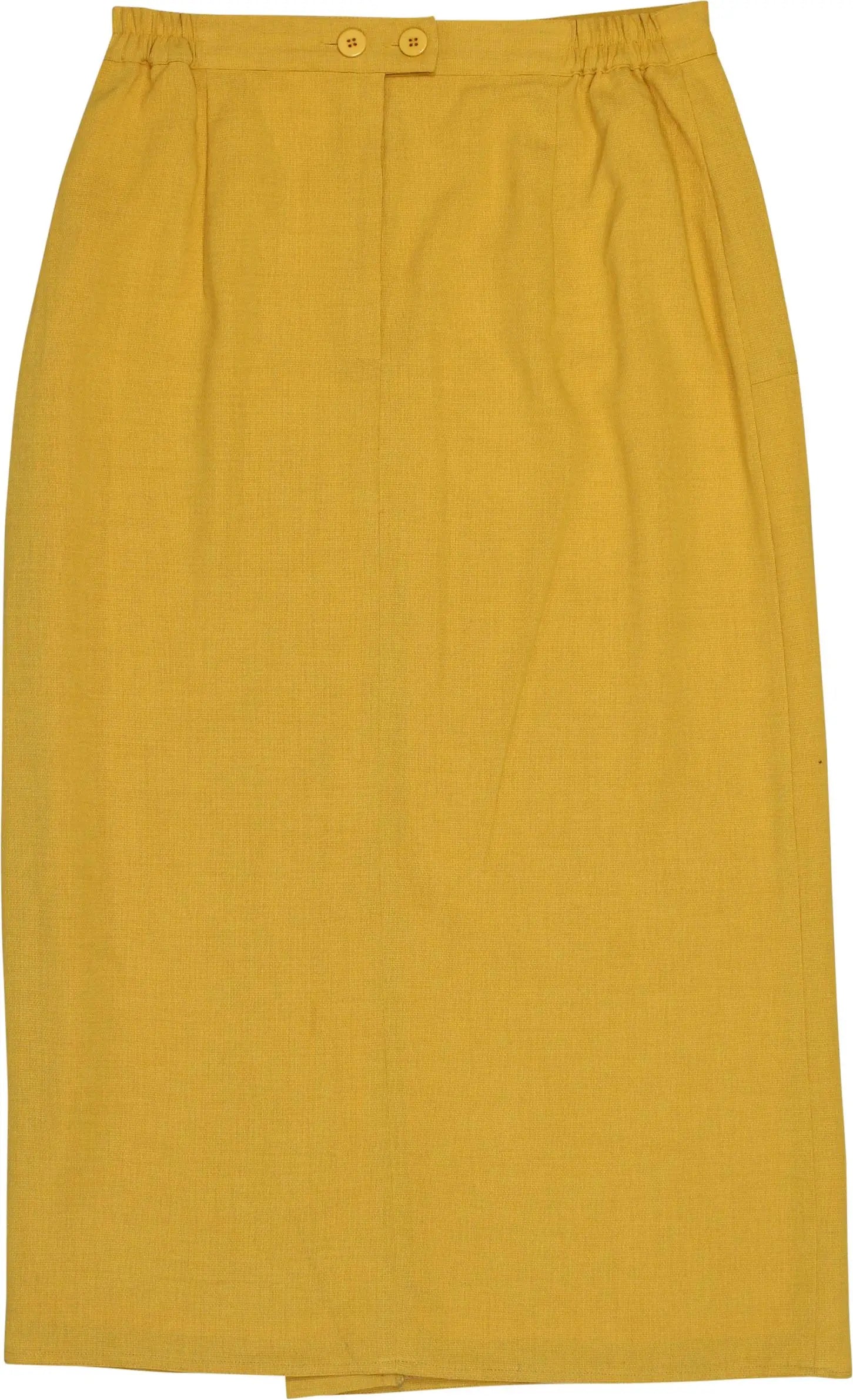 Edgar Vos - Yellow Skirt- ThriftTale.com - Vintage and second handclothing