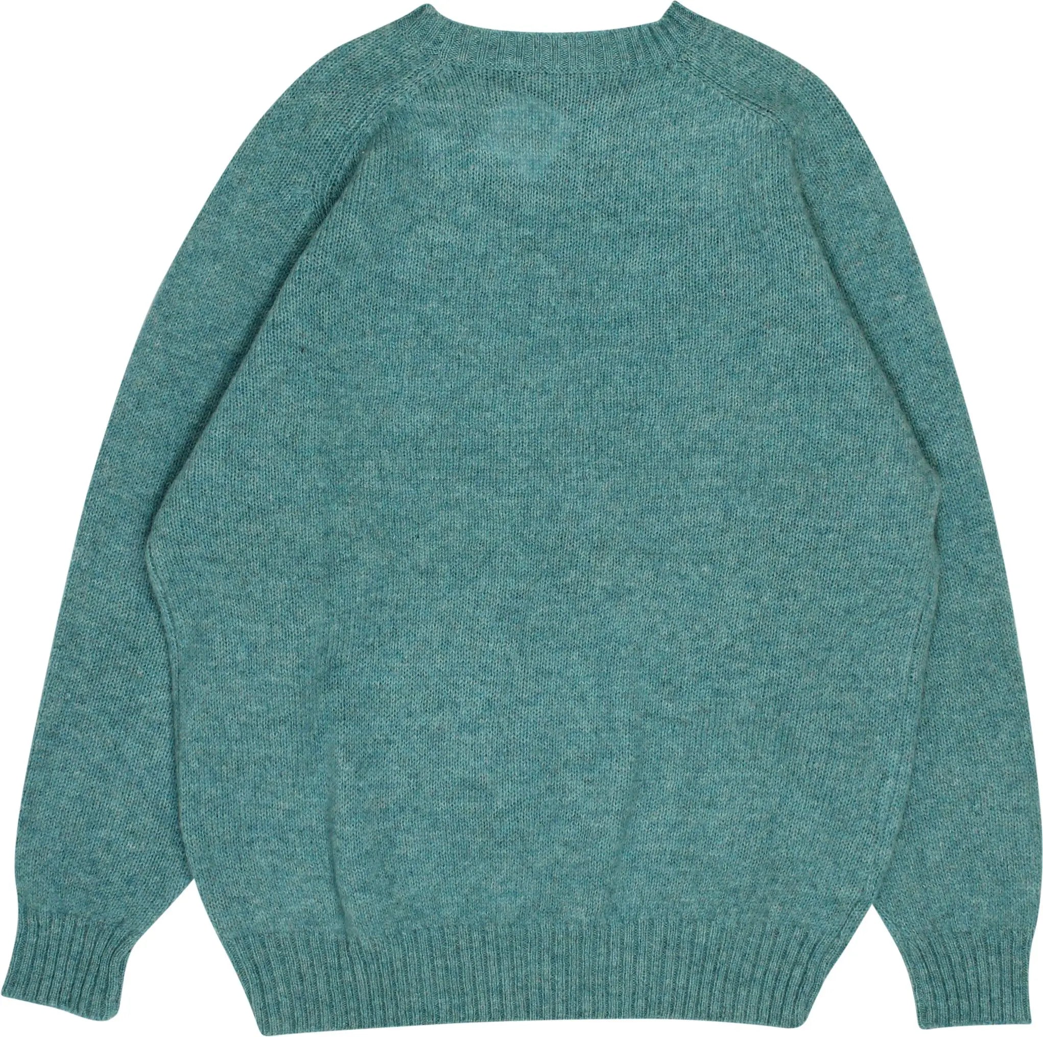 Edward Spiers - Blue Wool Jumper- ThriftTale.com - Vintage and second handclothing