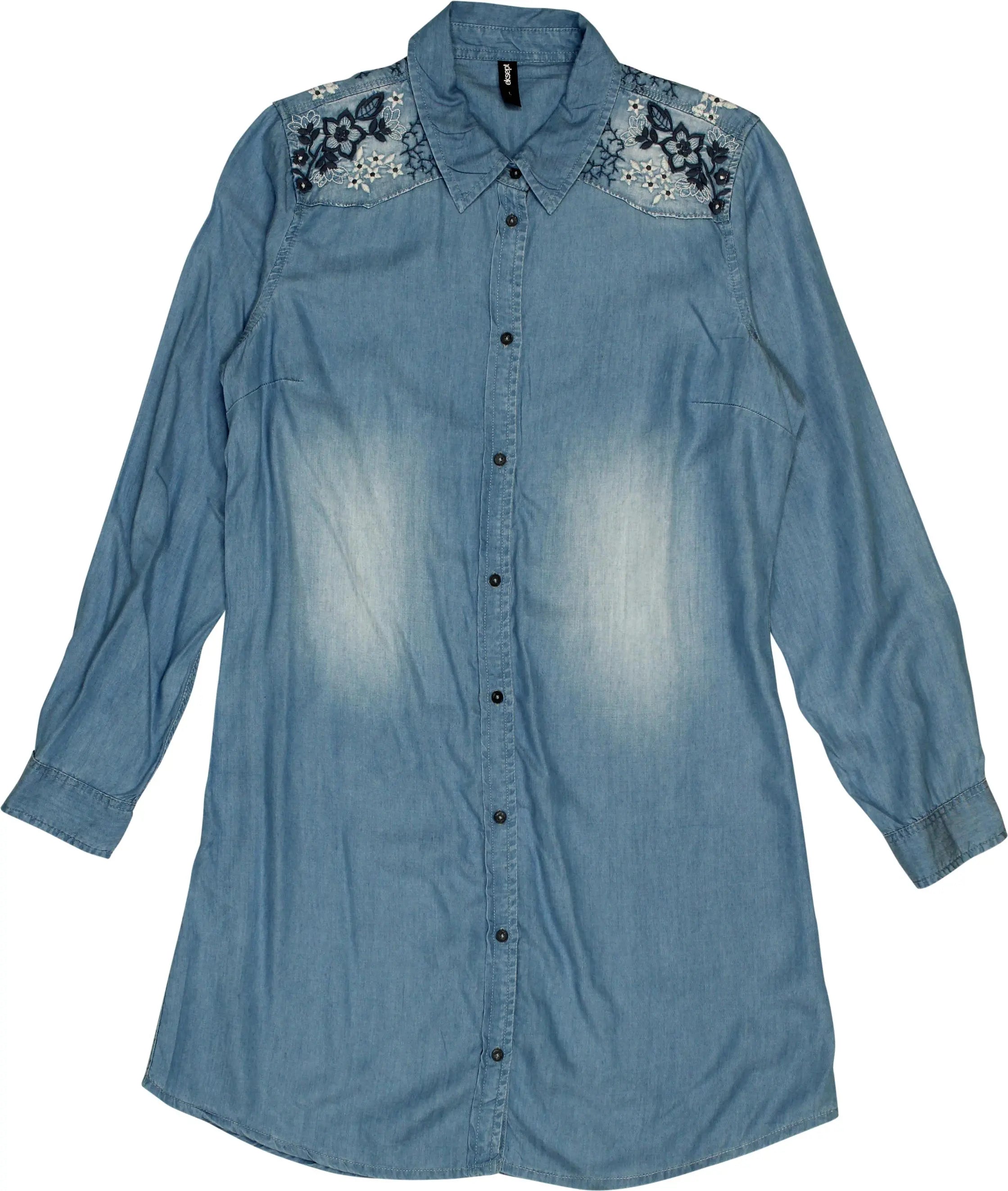 Eksept - Denim Dress- ThriftTale.com - Vintage and second handclothing